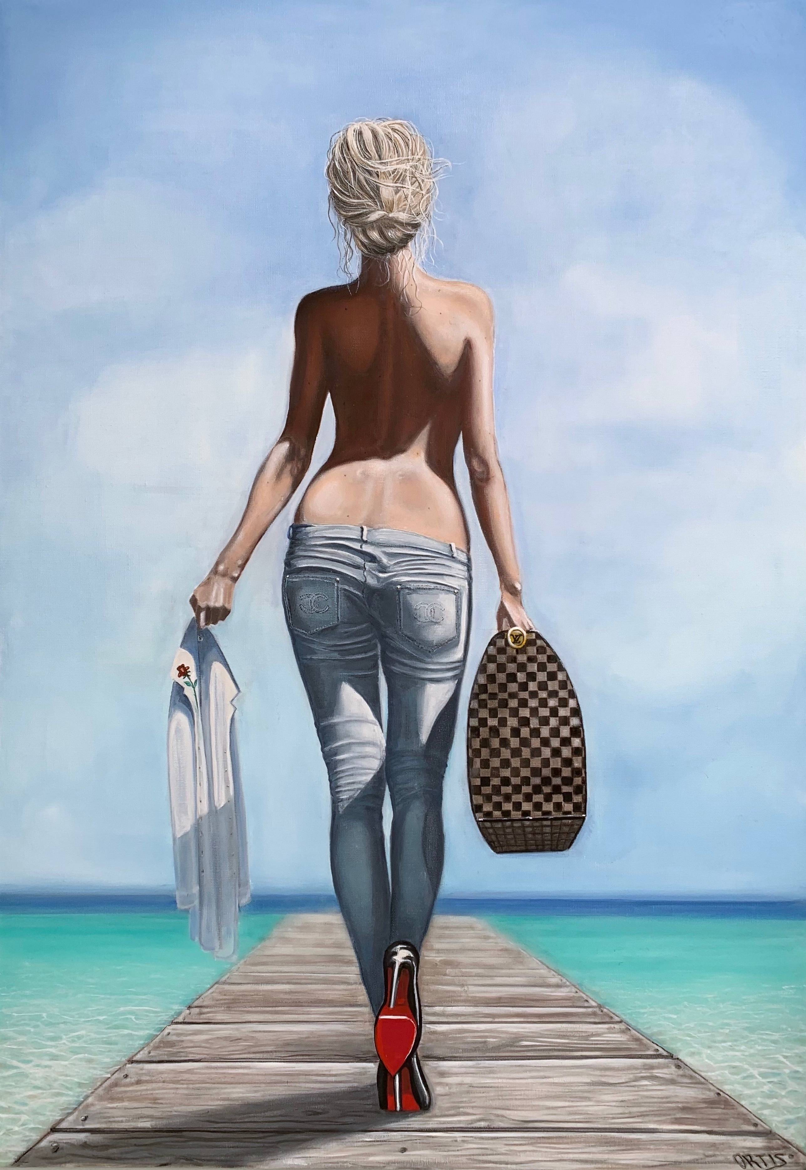 Face a la mer. Guy Ortis Guy Ortis