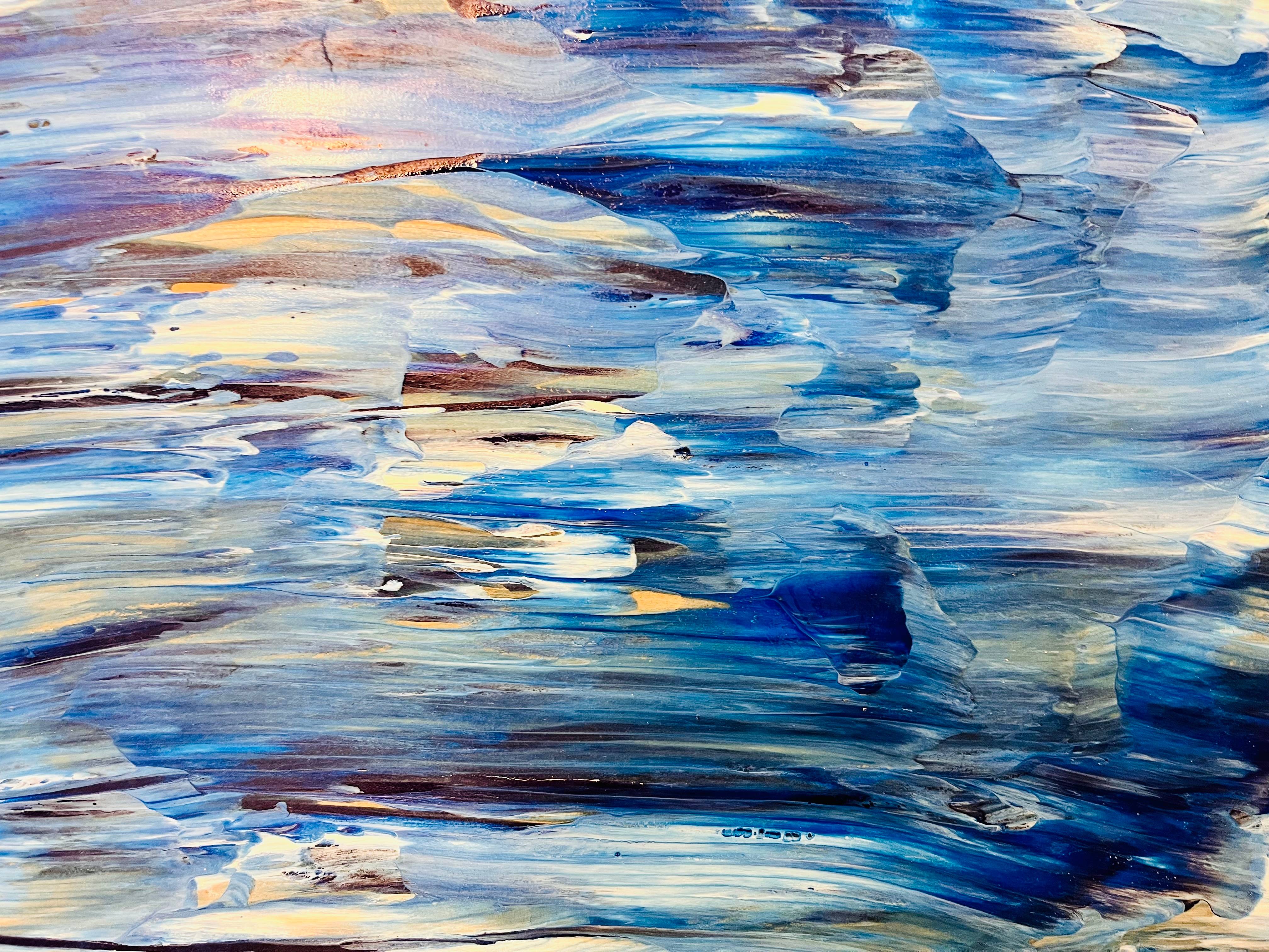 Bleu écorché. 