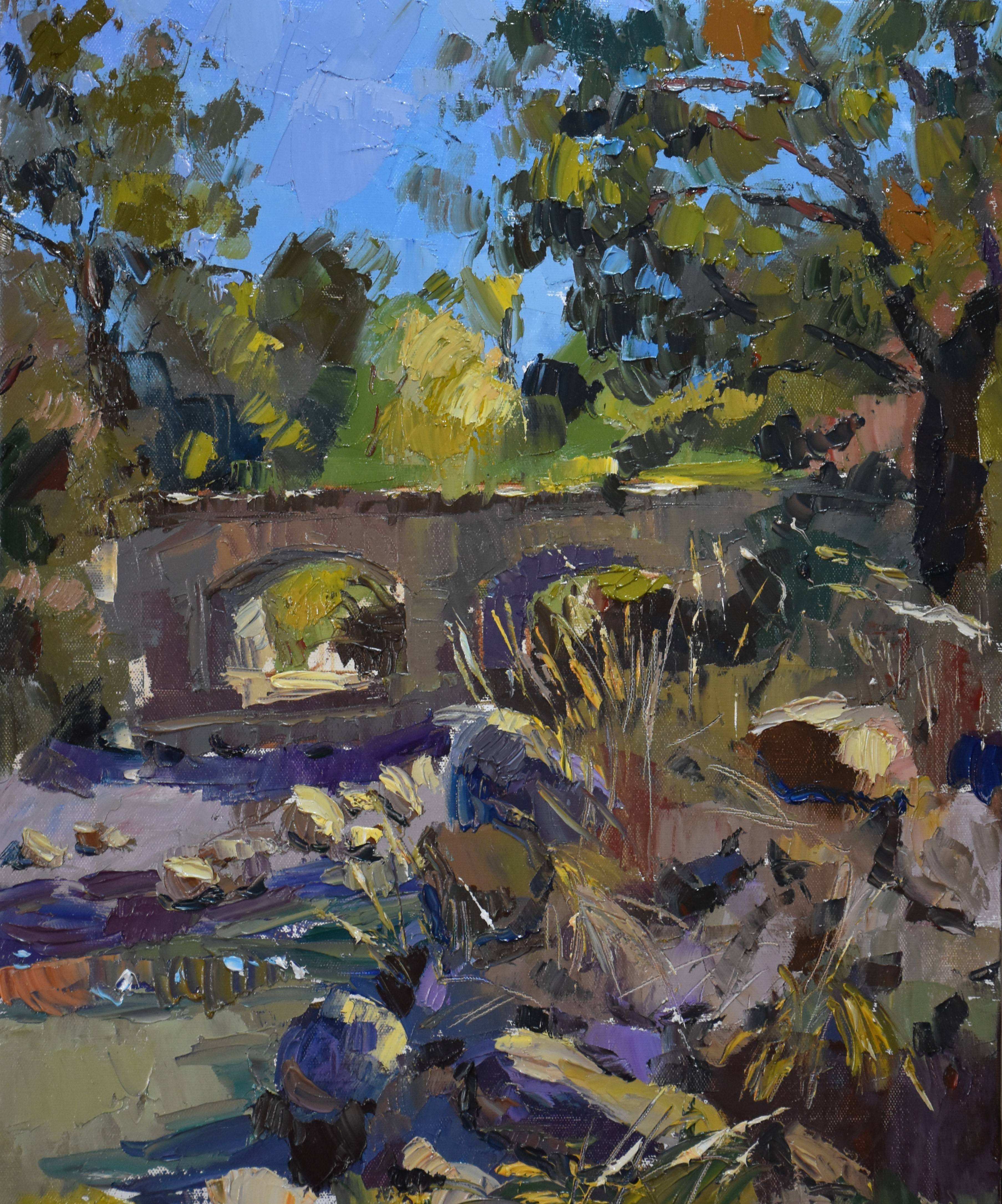 Puente sobre el rio.. Xavier Pons Rosell