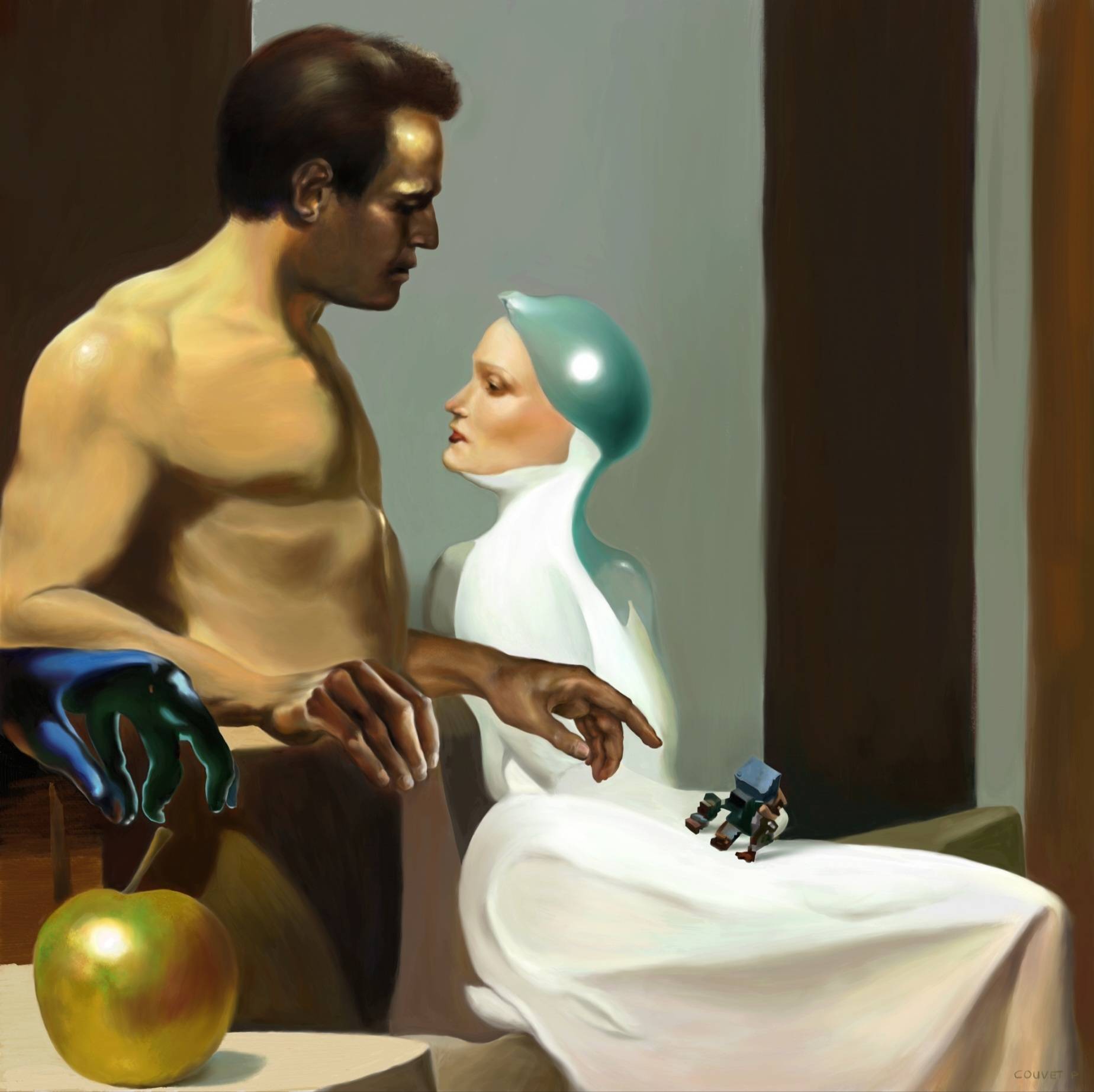 Le Jugement-R de Paris-H ou la pomme de discorde. Patrick Couvet