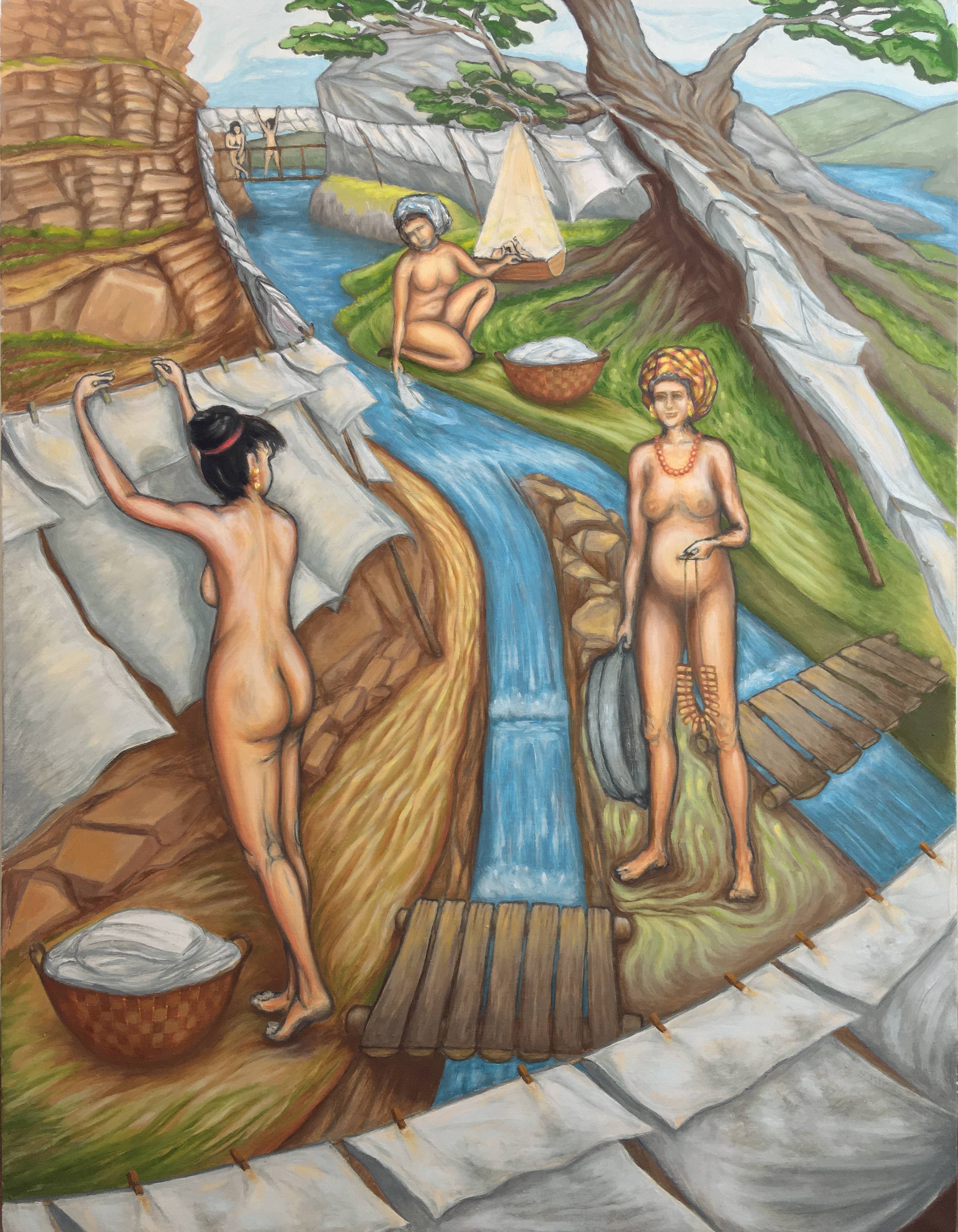 The Queen of laundresses. Fedor Aseev Fedor Aseev