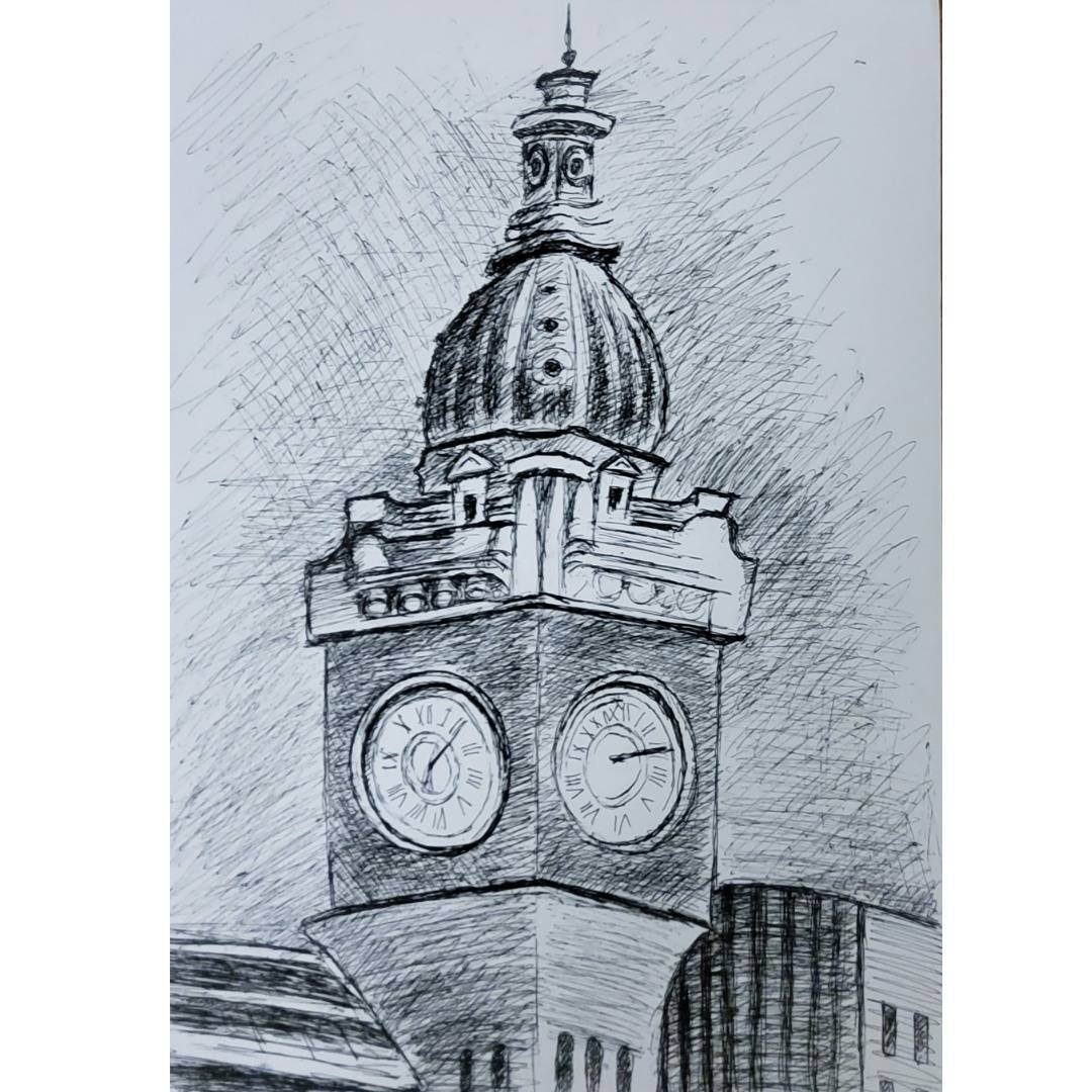 L’horloge de la gare. Olivier Gourion Olivier Gourion