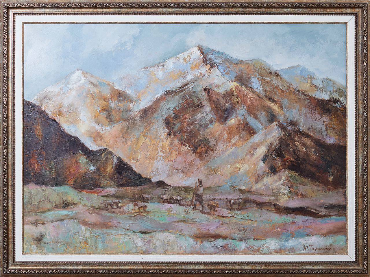 Shepherd near the mountain. Julia Tarasenko