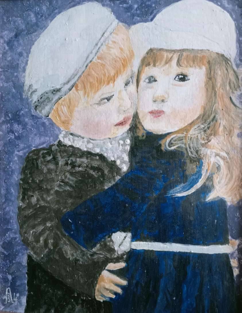 «L'Étreinte Douce :. Audran Myriam