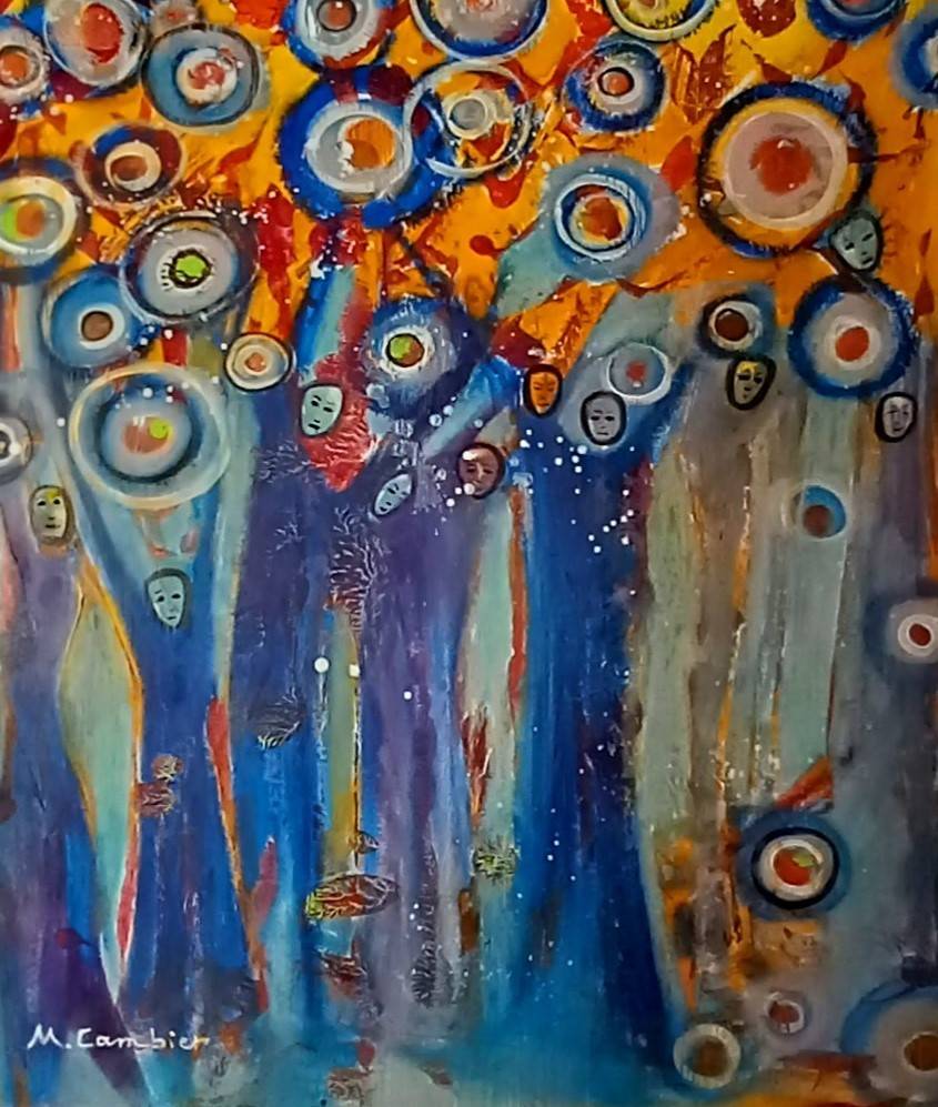 Manifestation de la forêt. Muriel Cambier