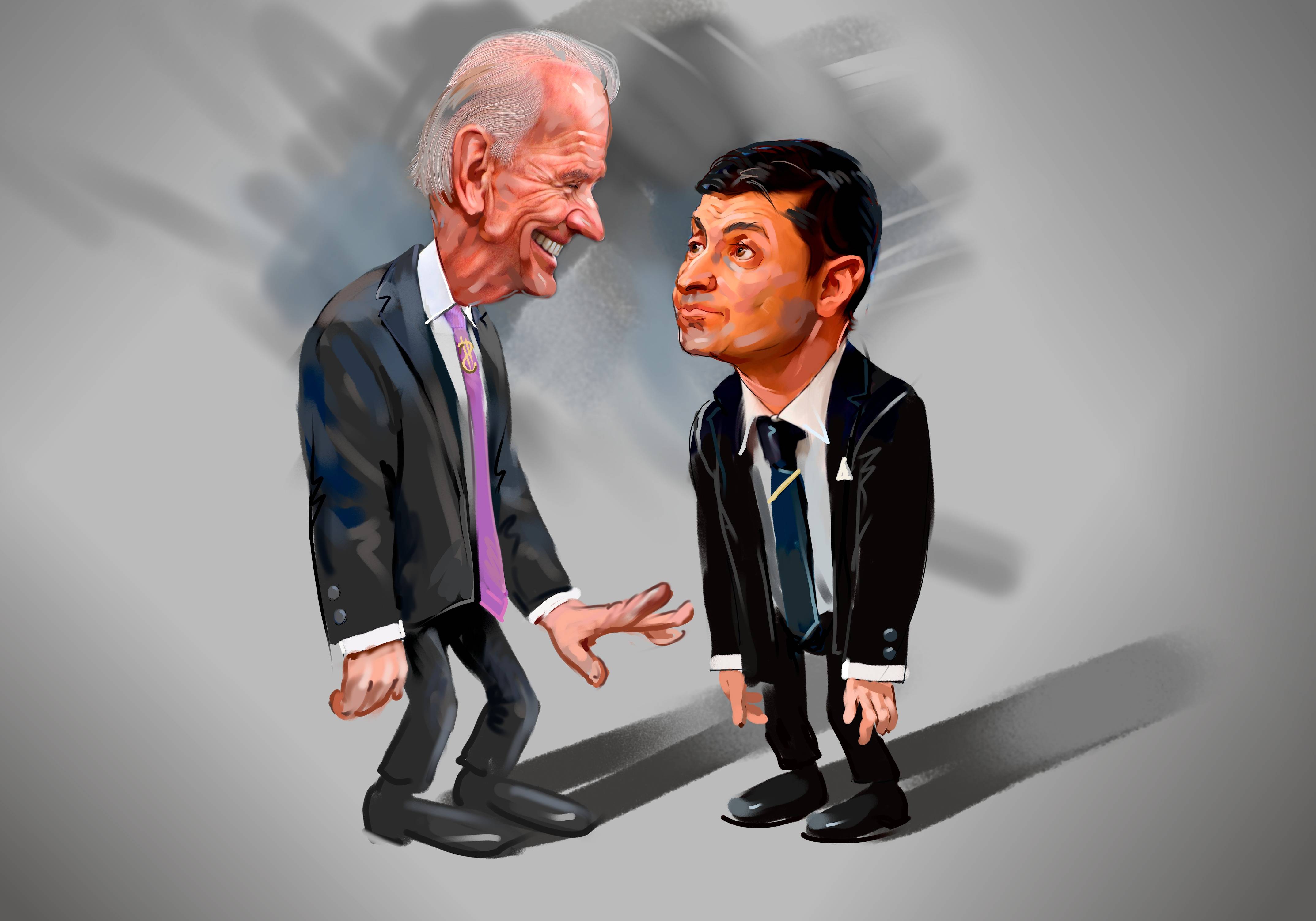Biden and Zelensky. Igor Komarov