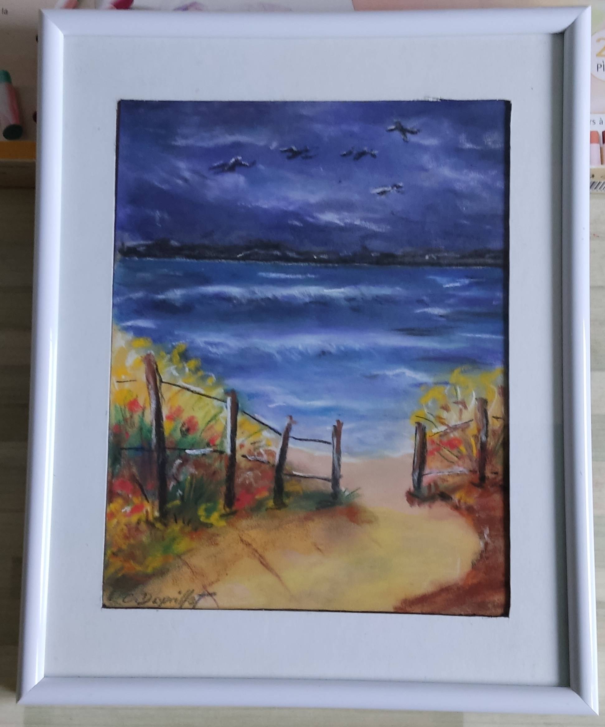 Bord de mer. 