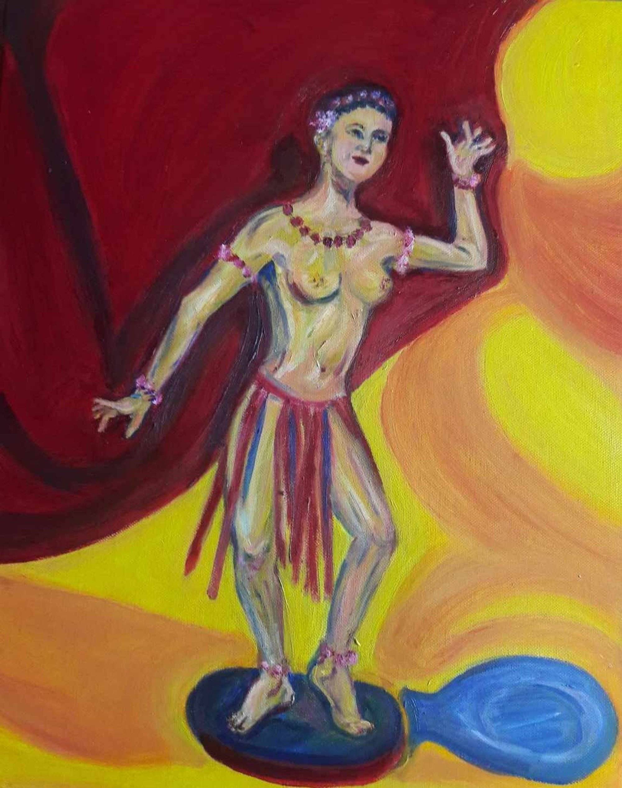 Dancing with the light. Fotini