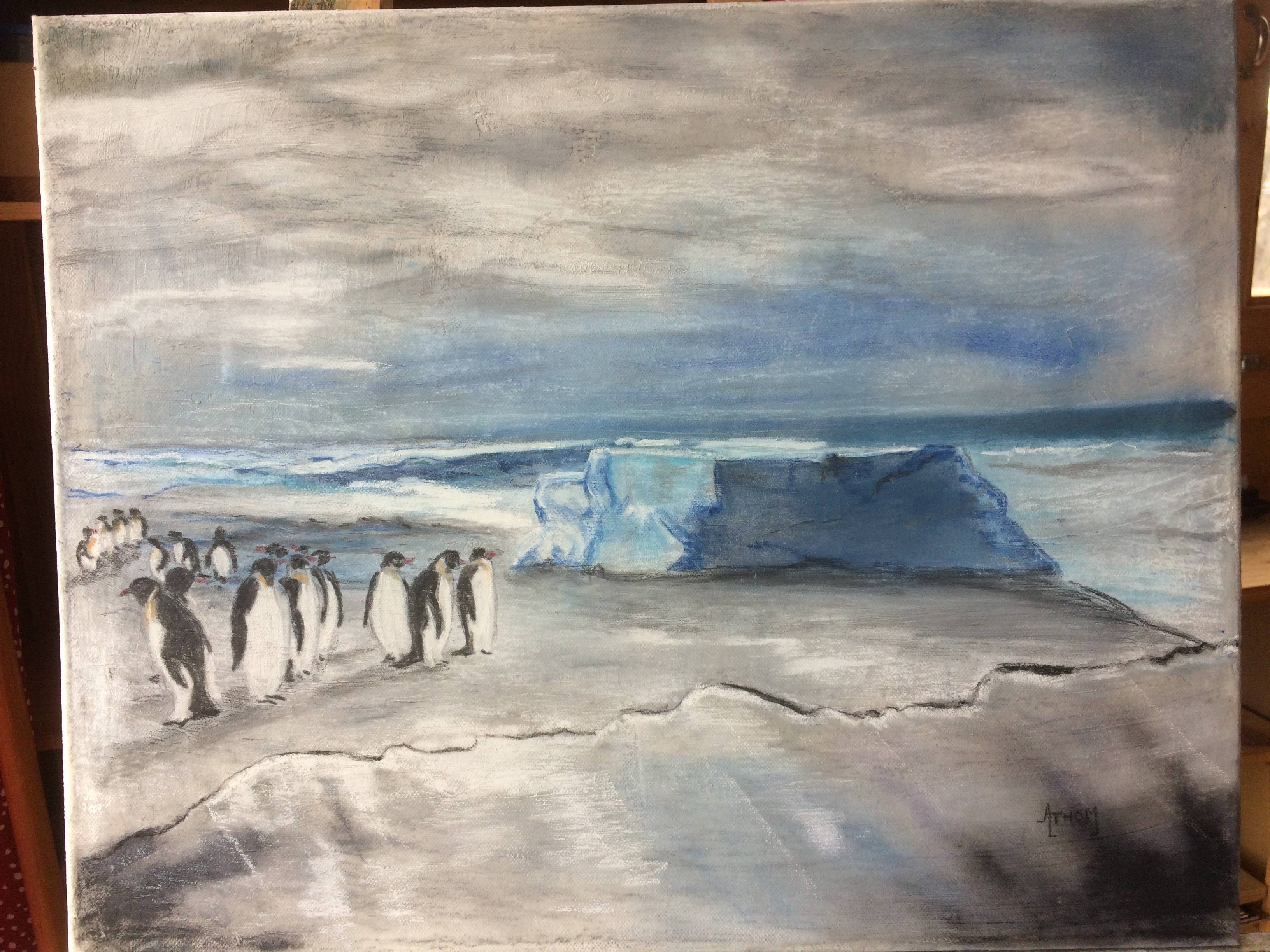 Y a-t-il des blaireaux en Antarctique ?. Artiste Auteure