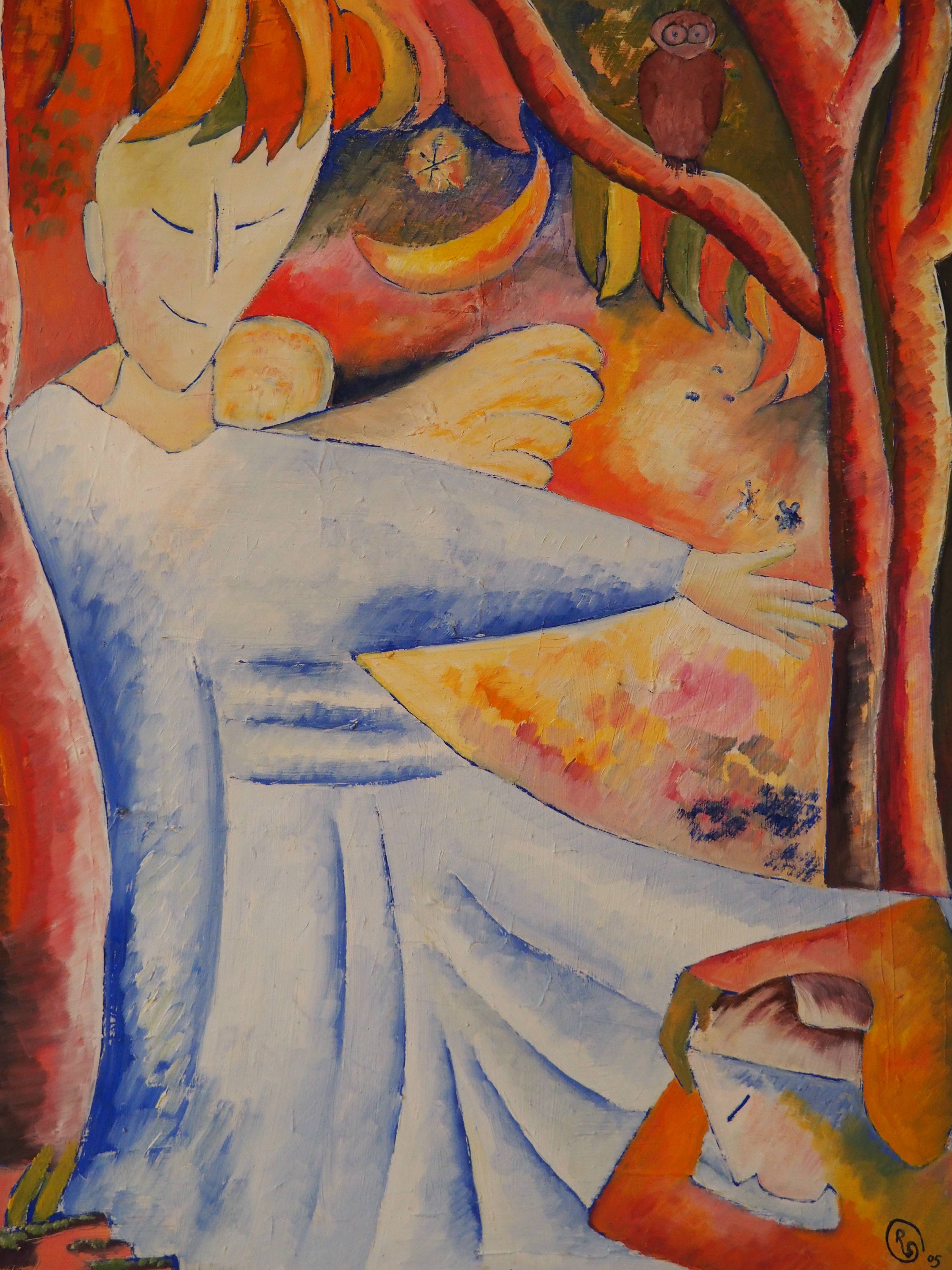 L'esprit de la forêt The spirit of the forest. Roselyne Sanial