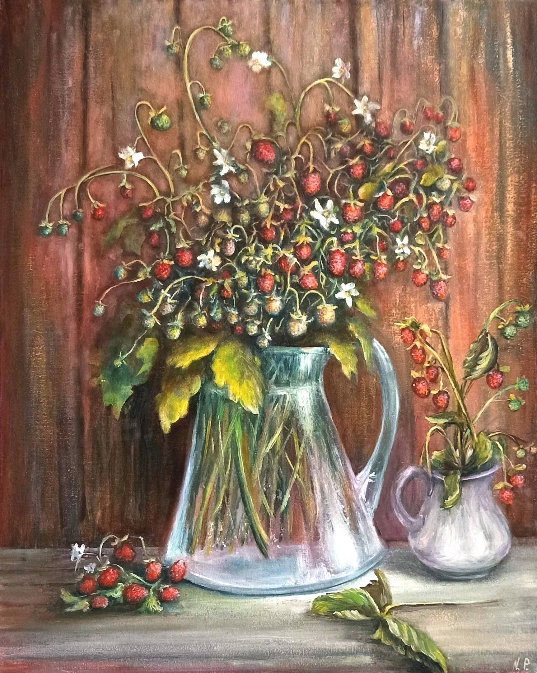 Wild strawberries. Belka