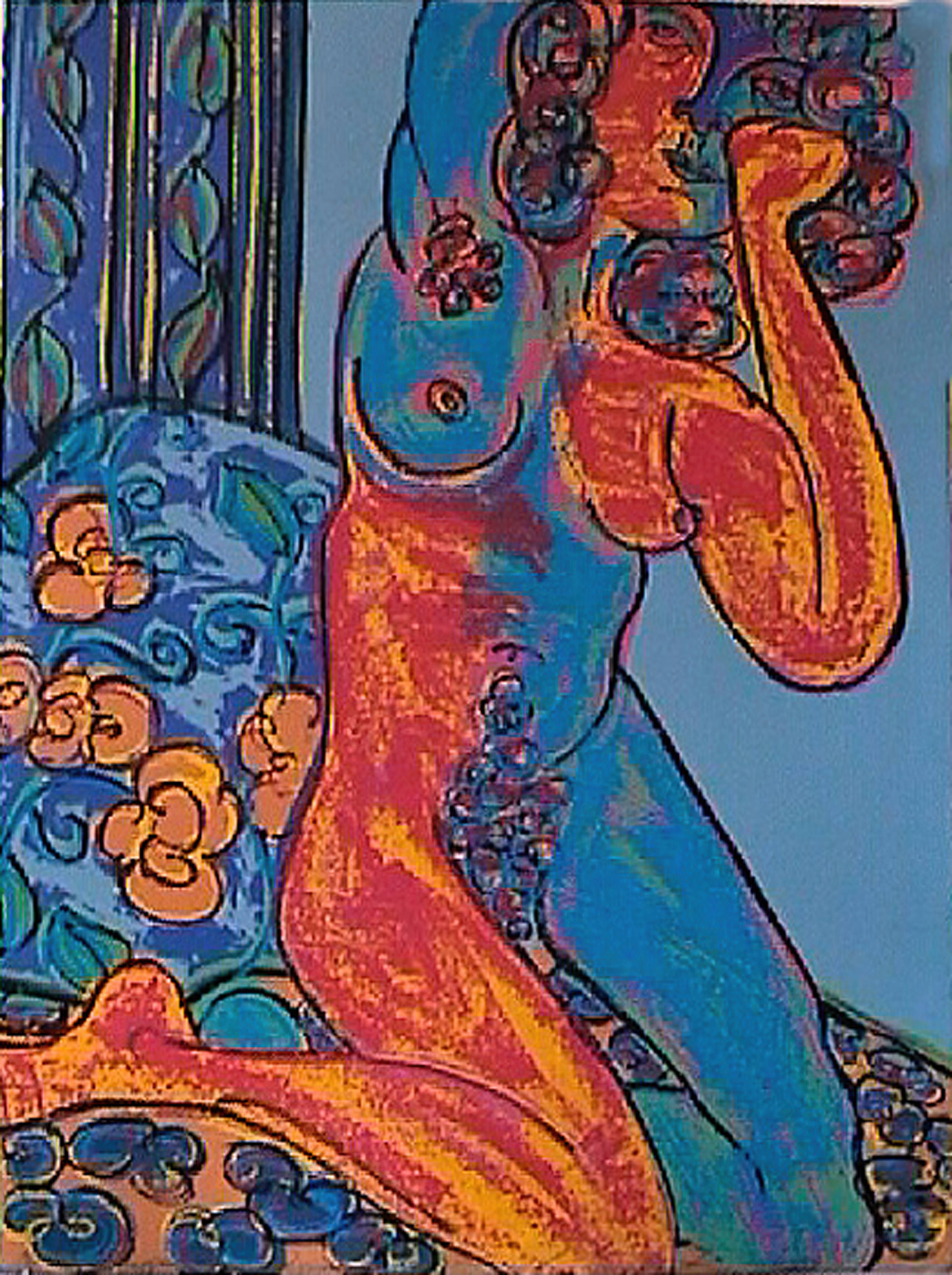 She's Trapped By Her Passions. 