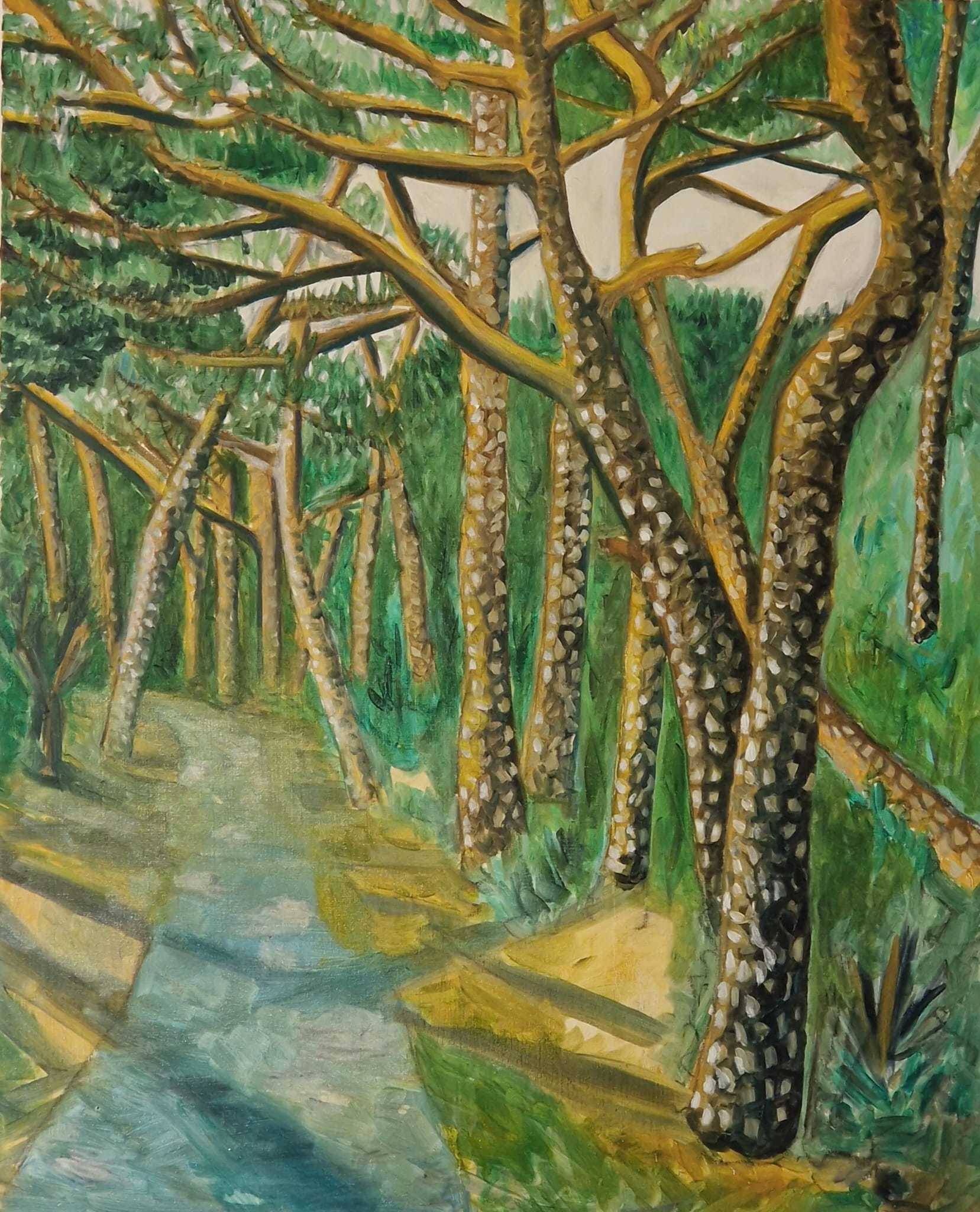Serie » paysage » côte sauvage 2024. Selleret Frédéric