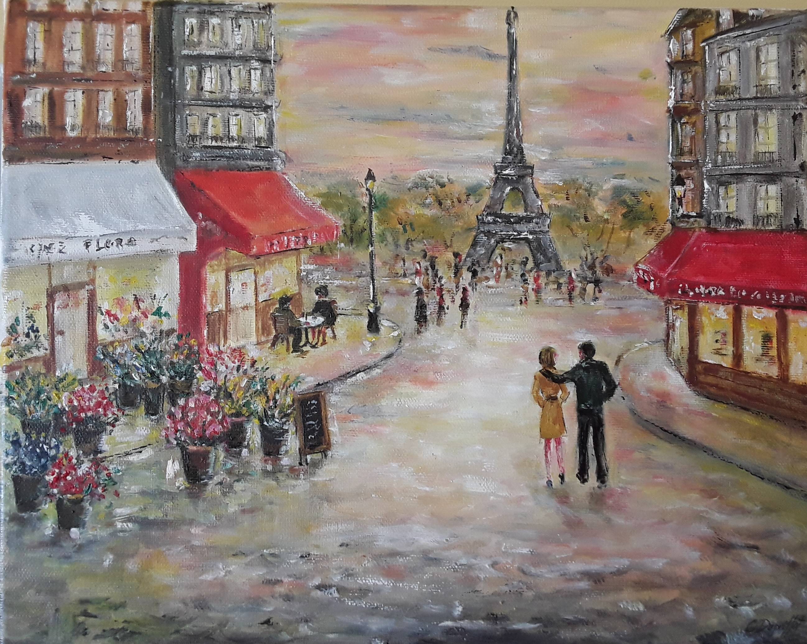 Soirée à la Tour. 