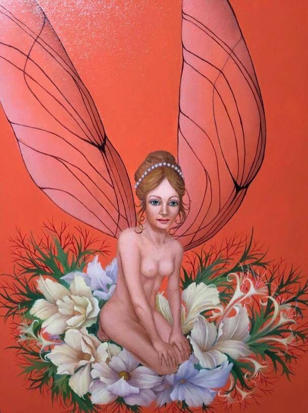 The butterfly girl. Noella Lammers F. B