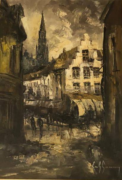 Ville de bruxelles. Emile Lammers F. B