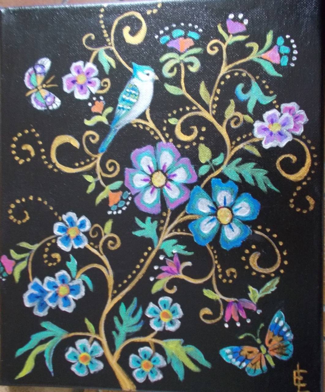 Arabesques florales 1. Elisabeth Le Nouaille Ellinou