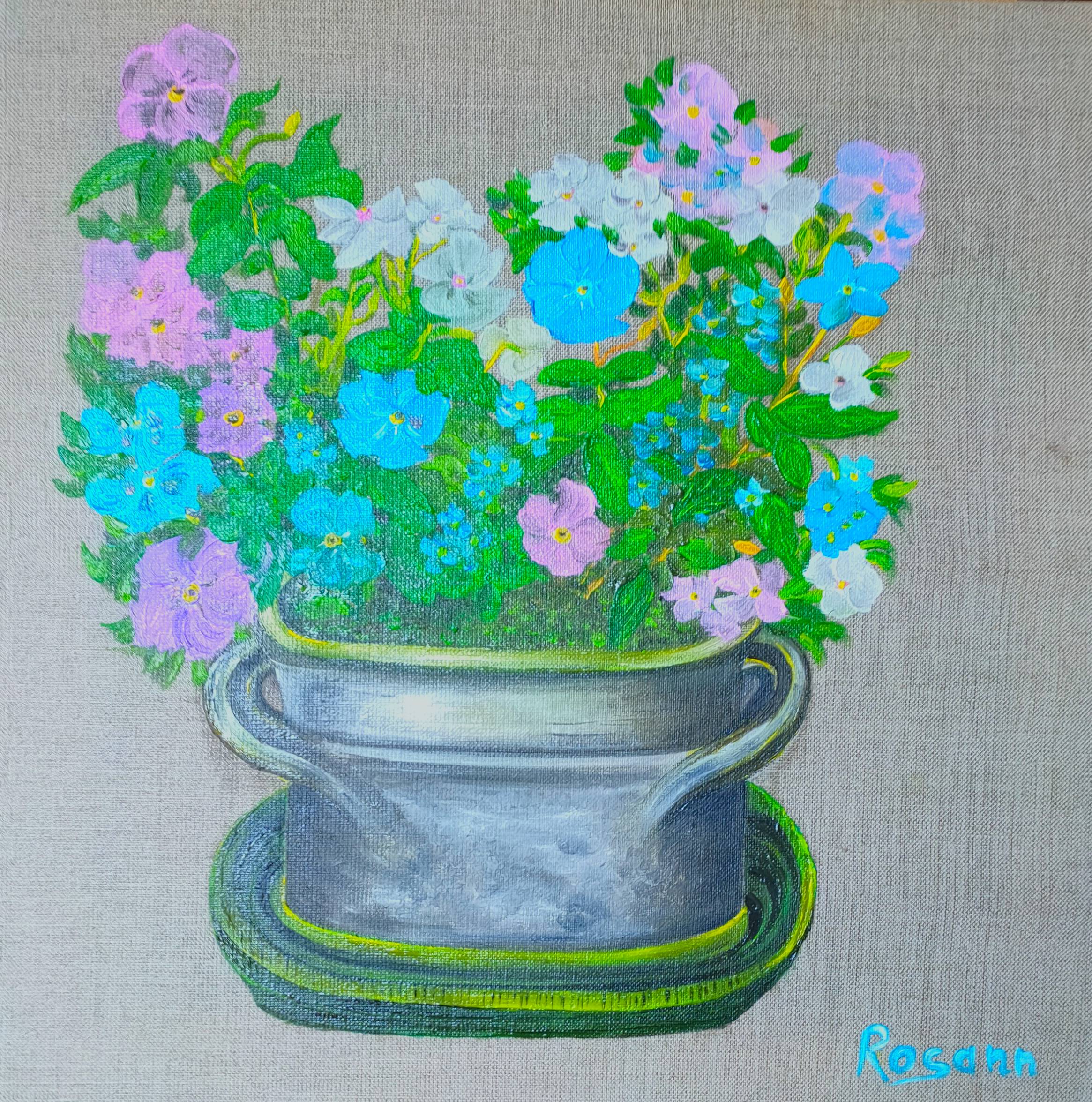 Bouquet de Myosotis. 