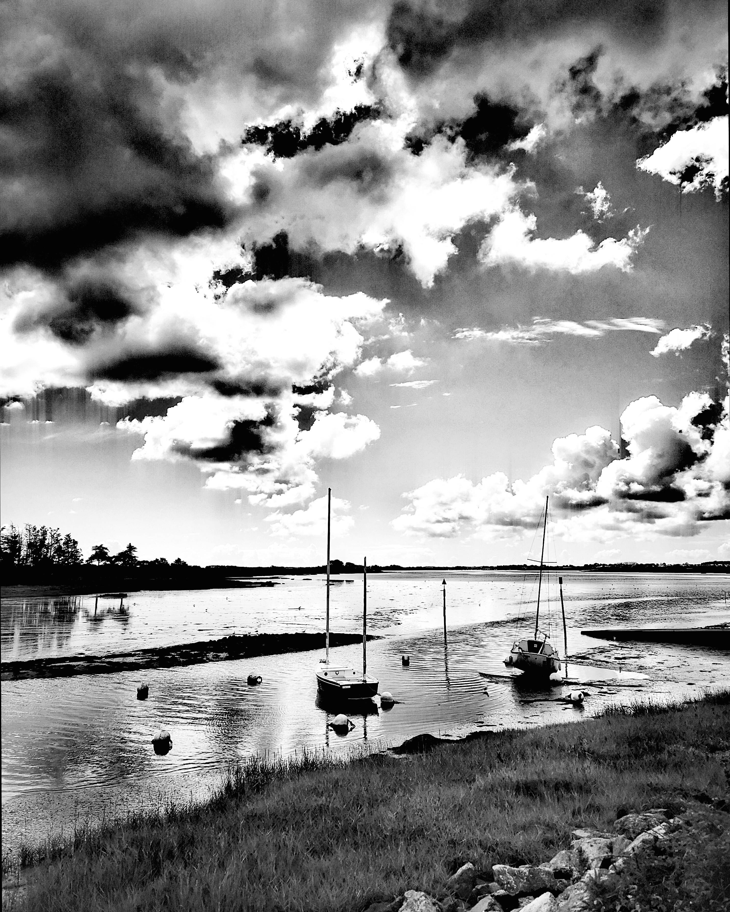 Nuages sur le golfe. Sandre Grain De Sandre