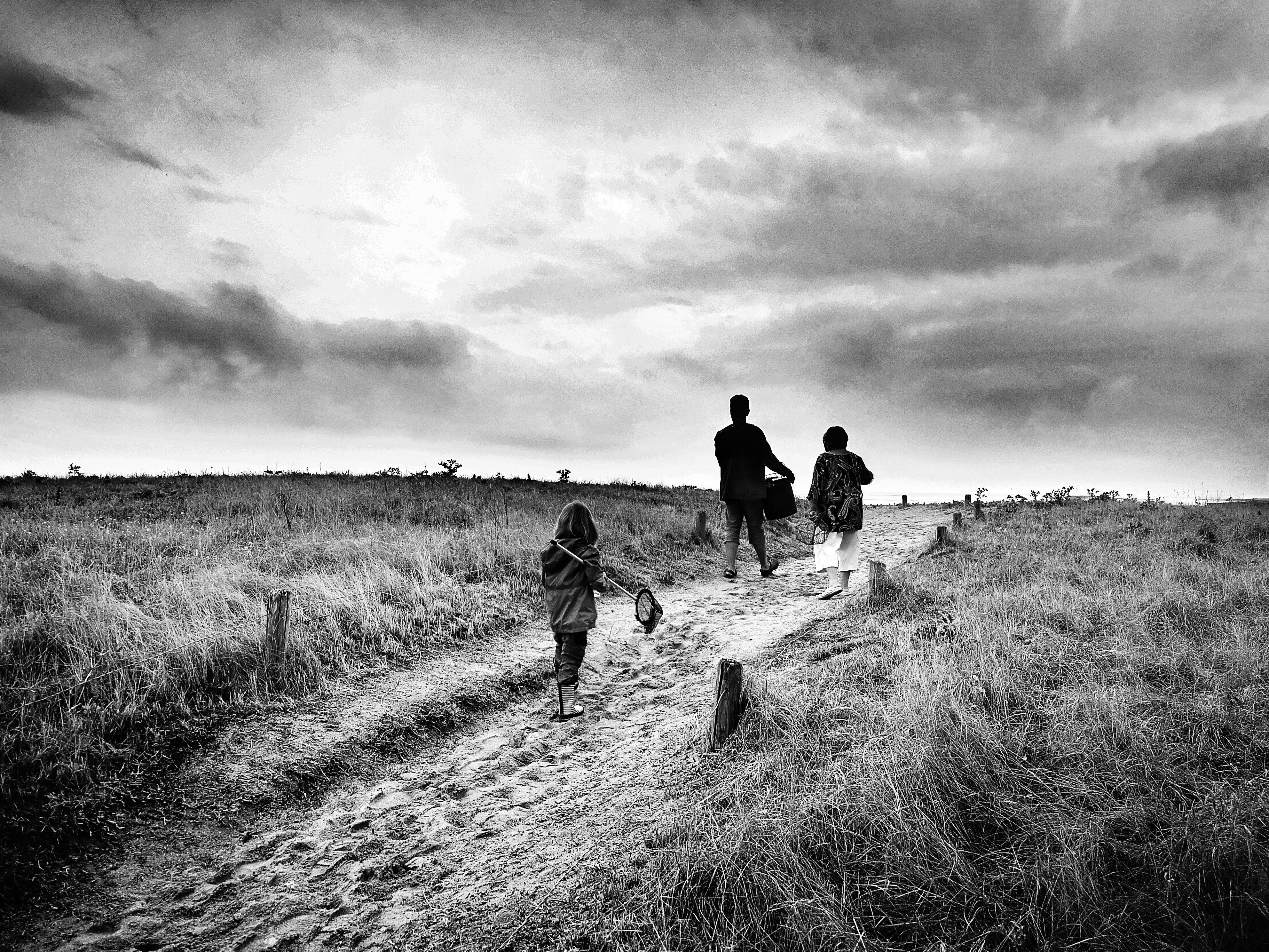 La pêche à pied. Grain De Sandre