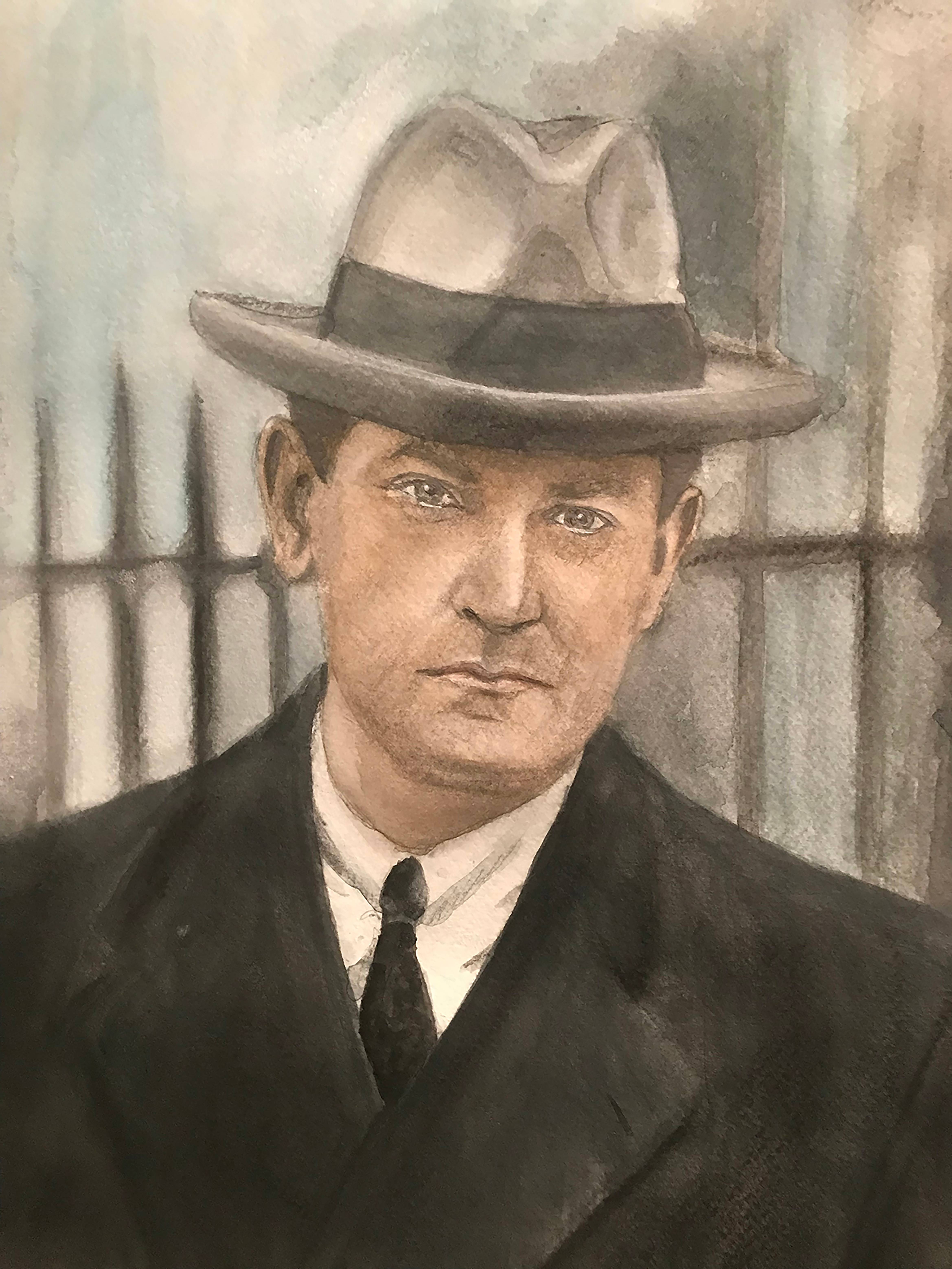 Michael Collins Watercolour Portrait Print. Conor Keegan Conor Keegan Art