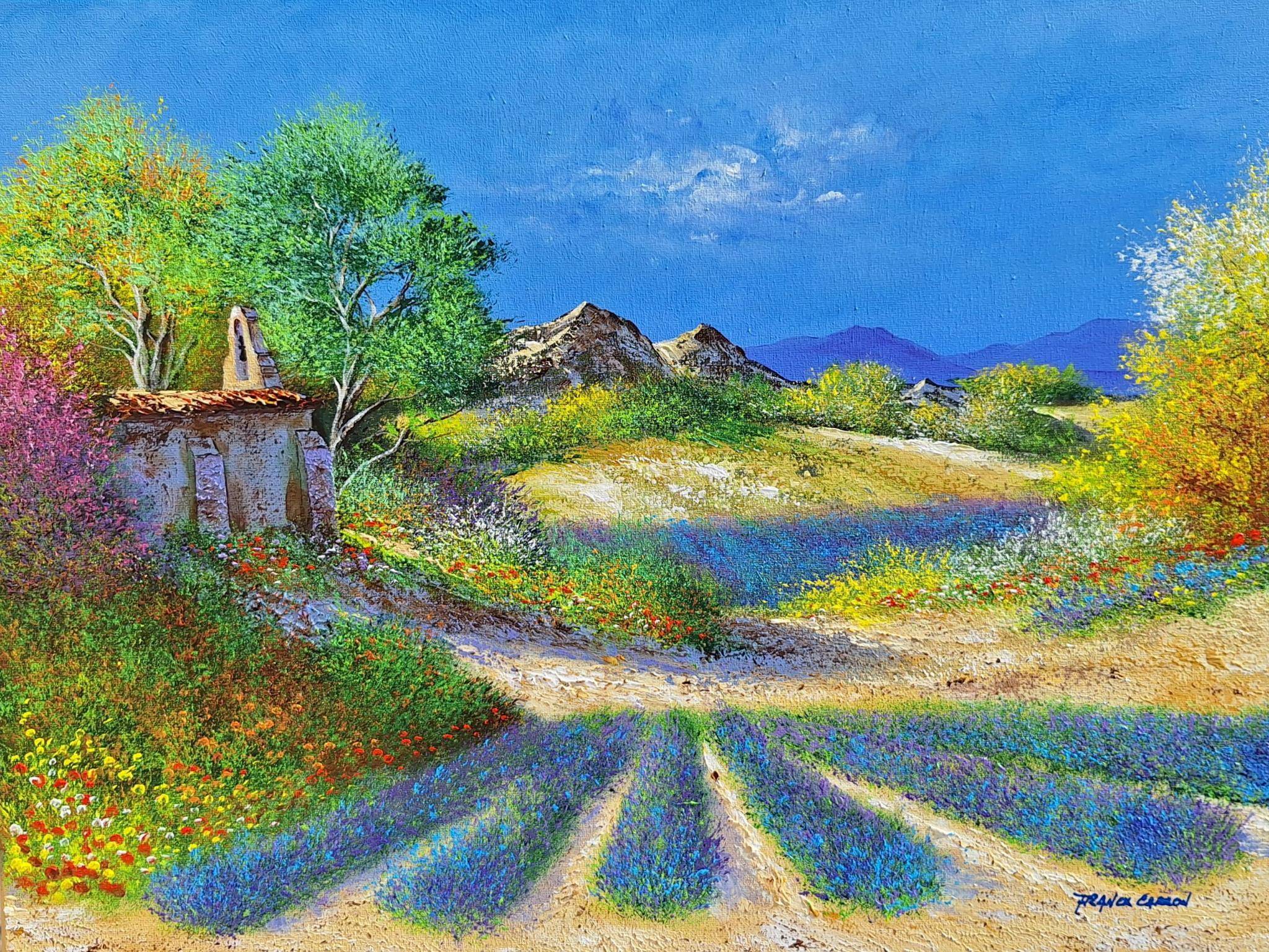 La chapelle aux lavandes. 