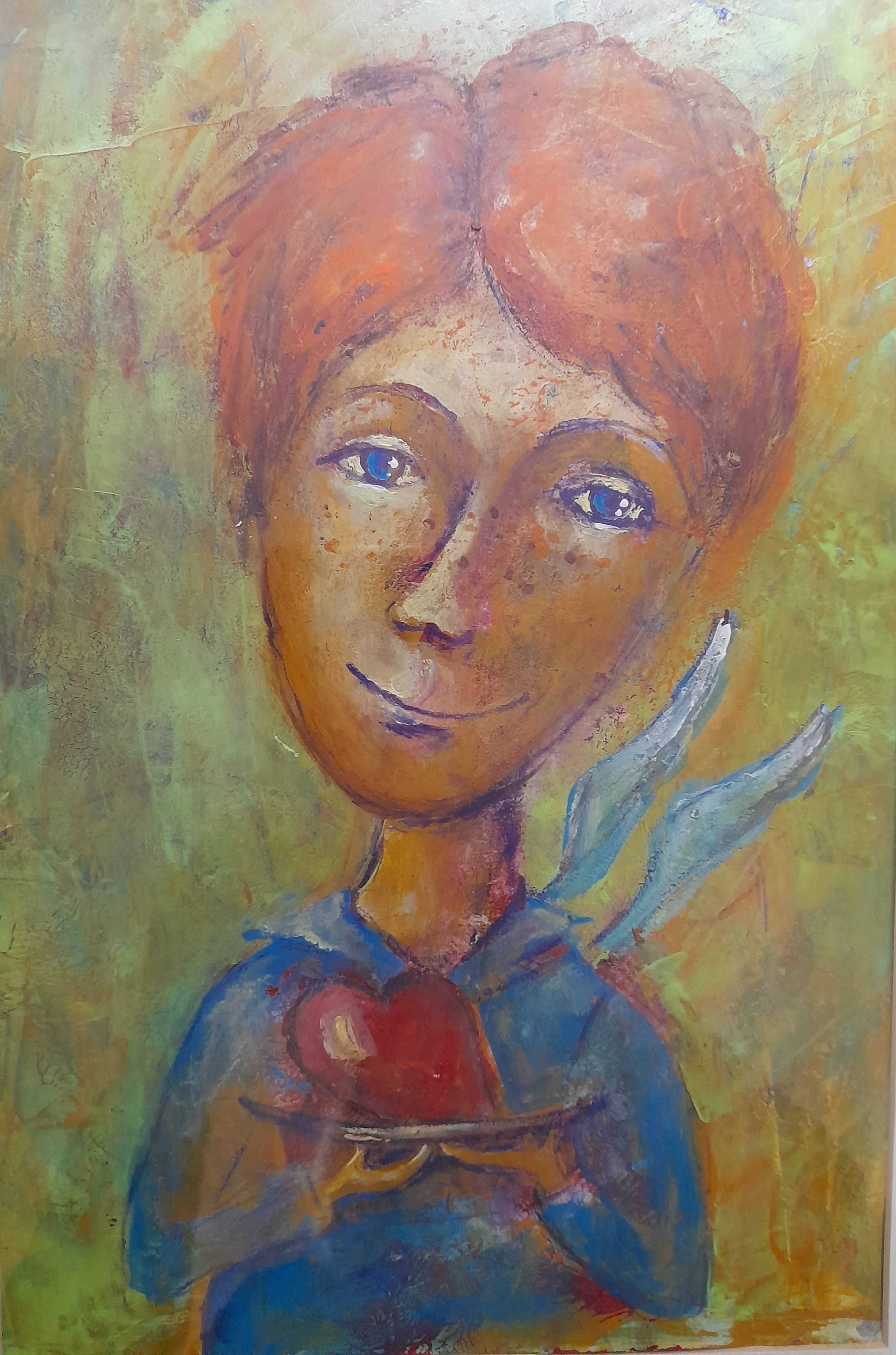 Je vous apporte mon cœur dans une assiette. Maria Baliassova