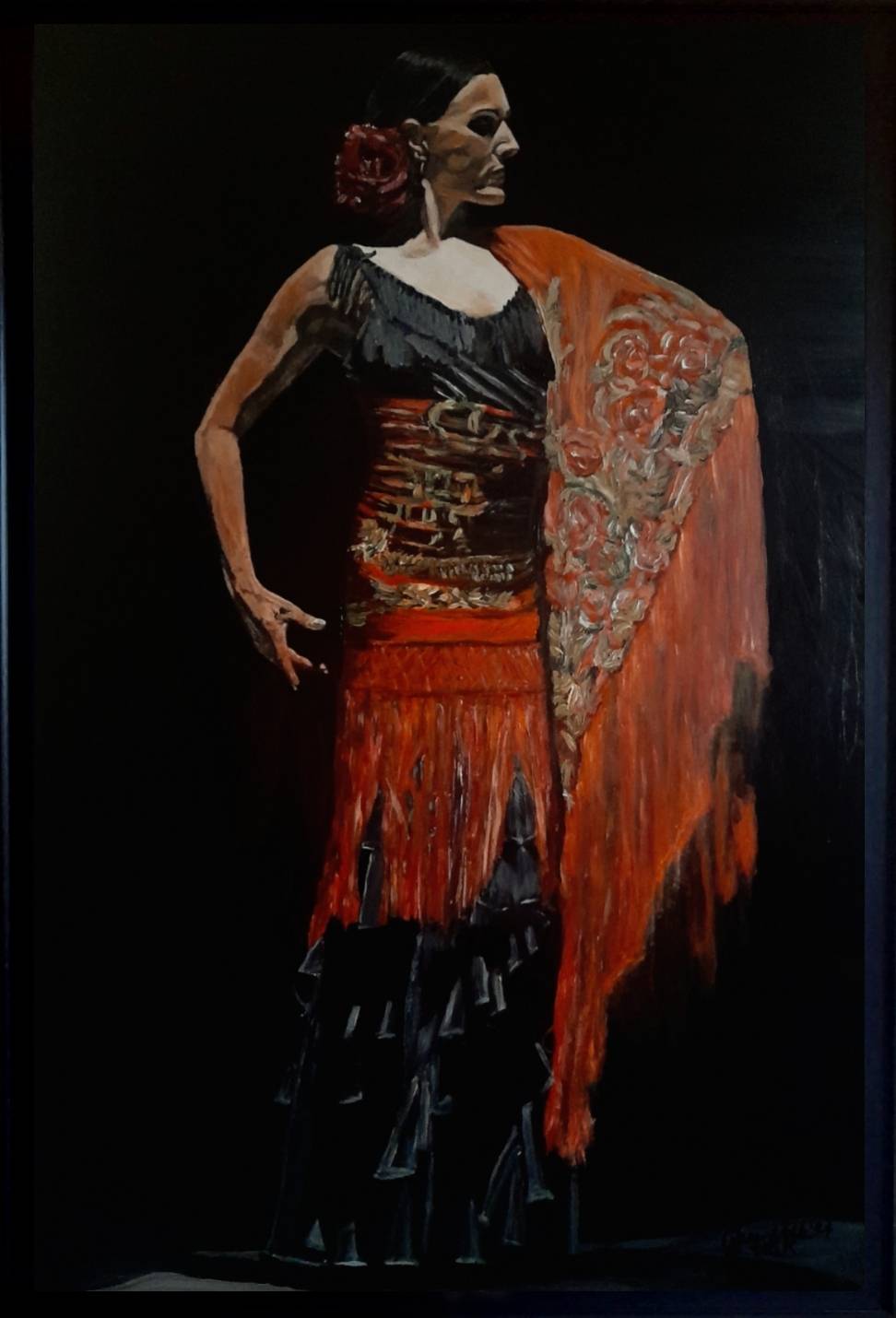 La Maestra De Baile Flamenco. 