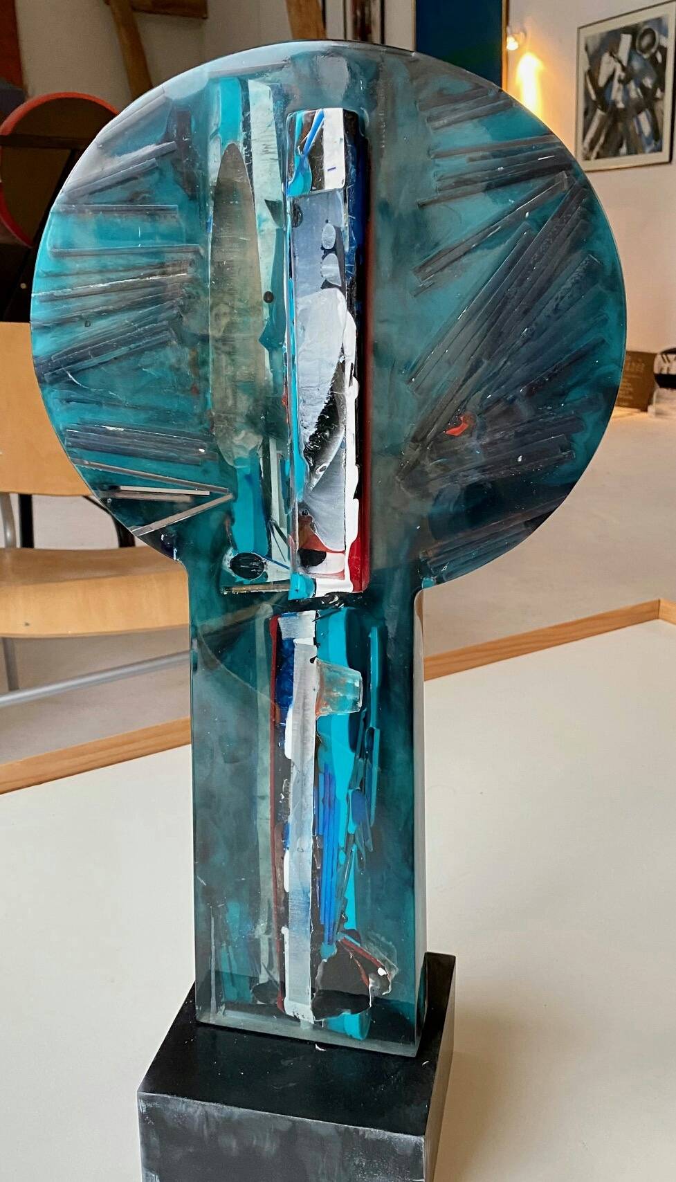 Totem lunaire. Monique Rozanes