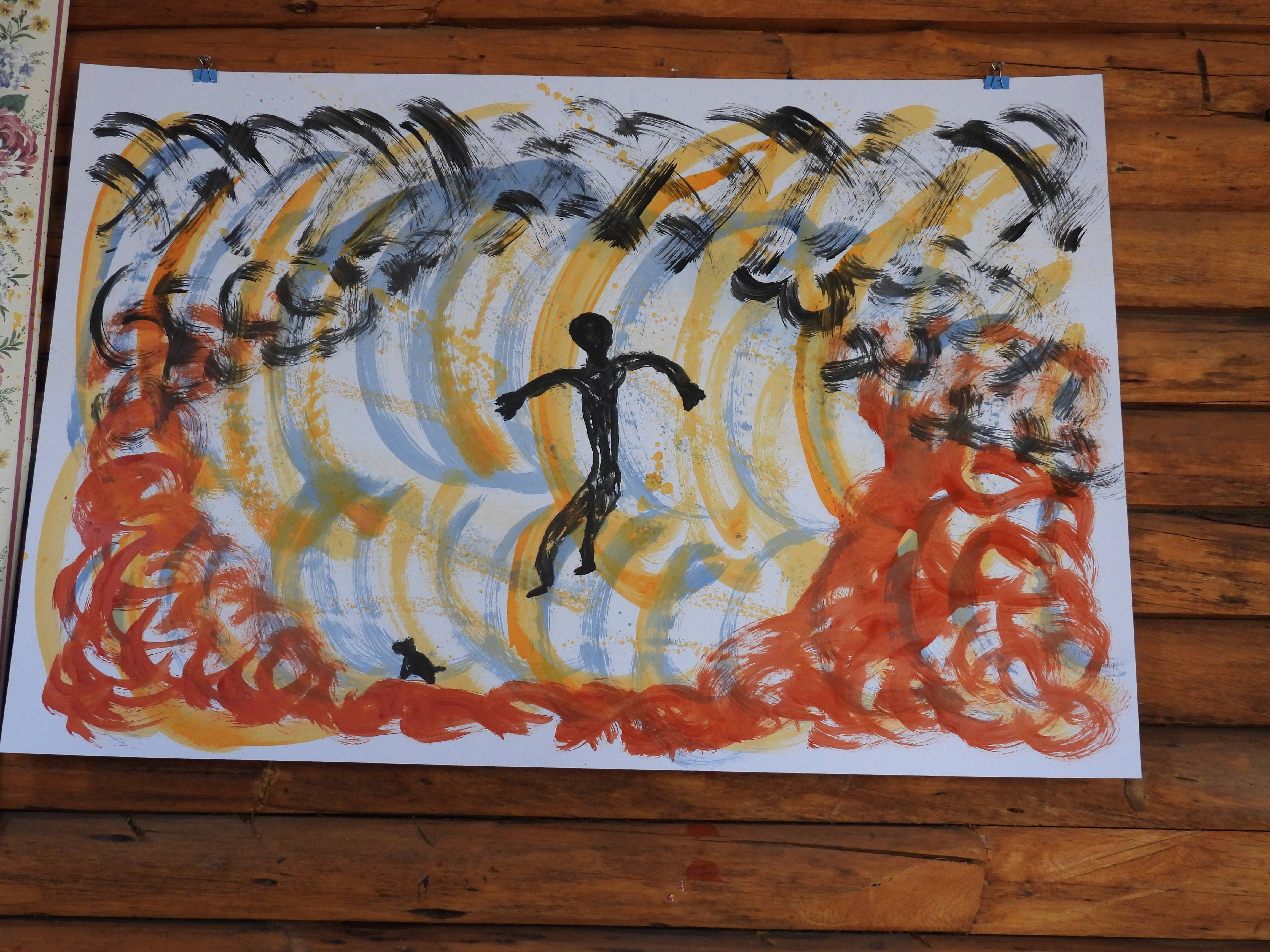 Hombre en el vacio. Mario Ezio Juan De Marchi