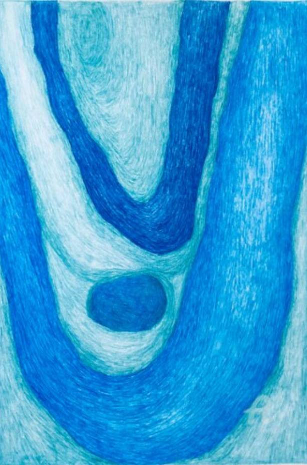 My moon river. Miler Art Abstractart. Style