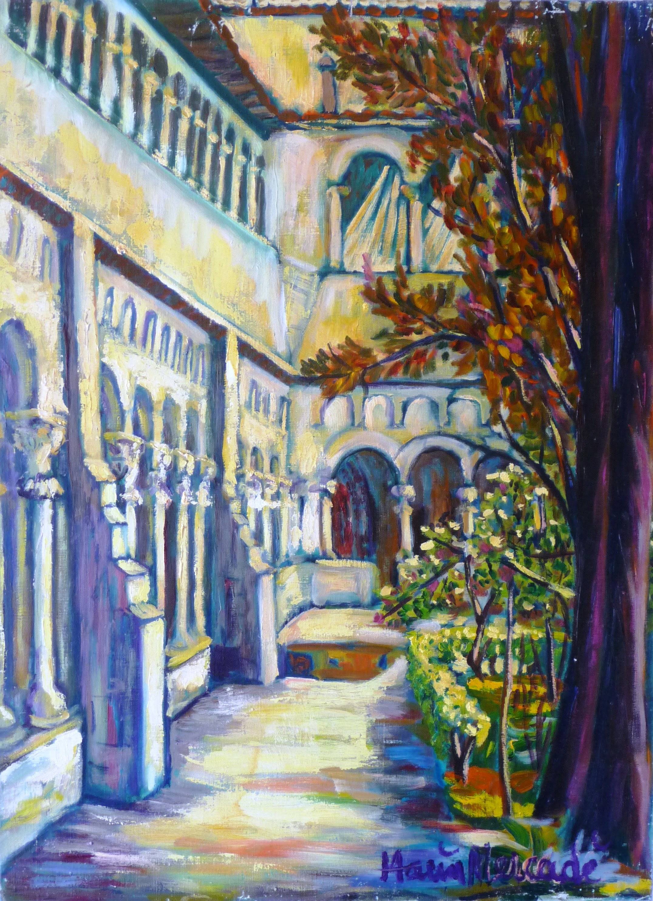 Sant Cugat Monastery Cloister. Marín-Mercadé