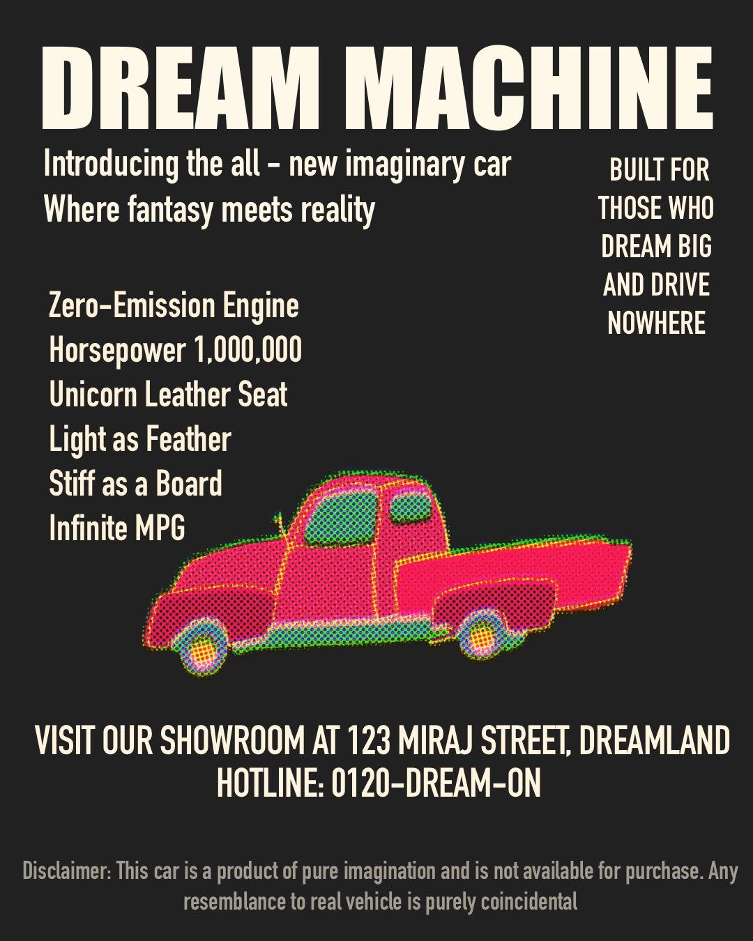 Dream machine. 