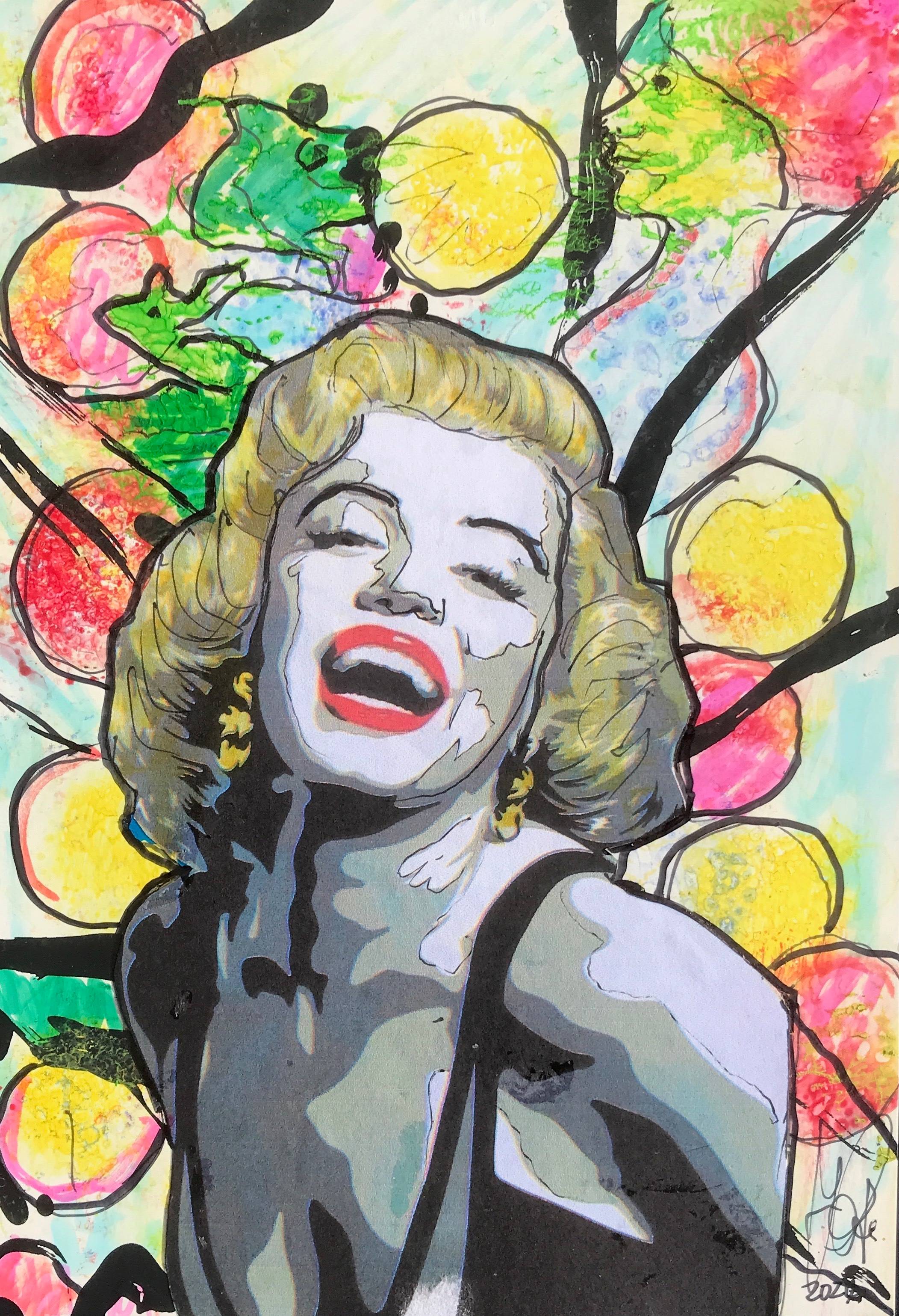 «Hommage an Marilyn Monroe» von 2023. Grafe/art