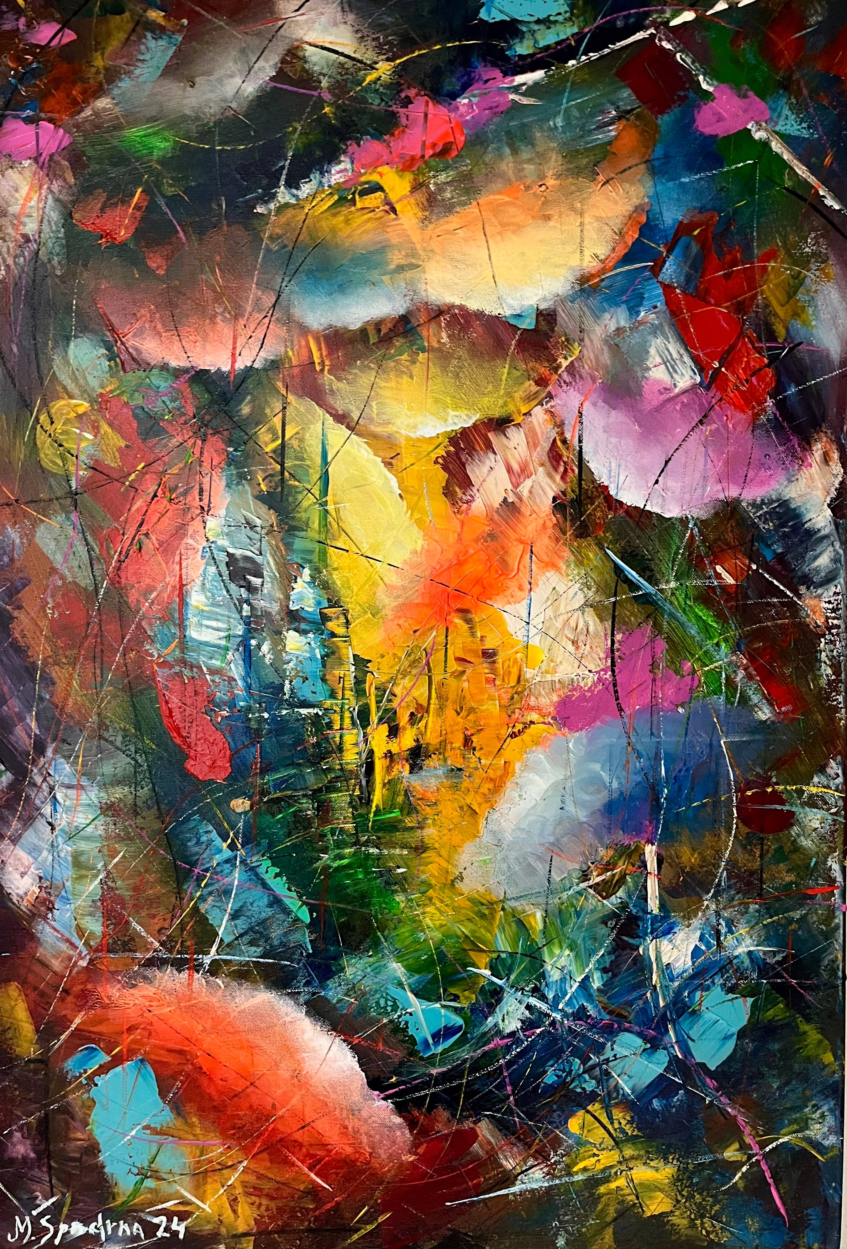 Absorbiendo la energia positiva-absorbing positive energy. Miroslav Spadrna Pintorcheco