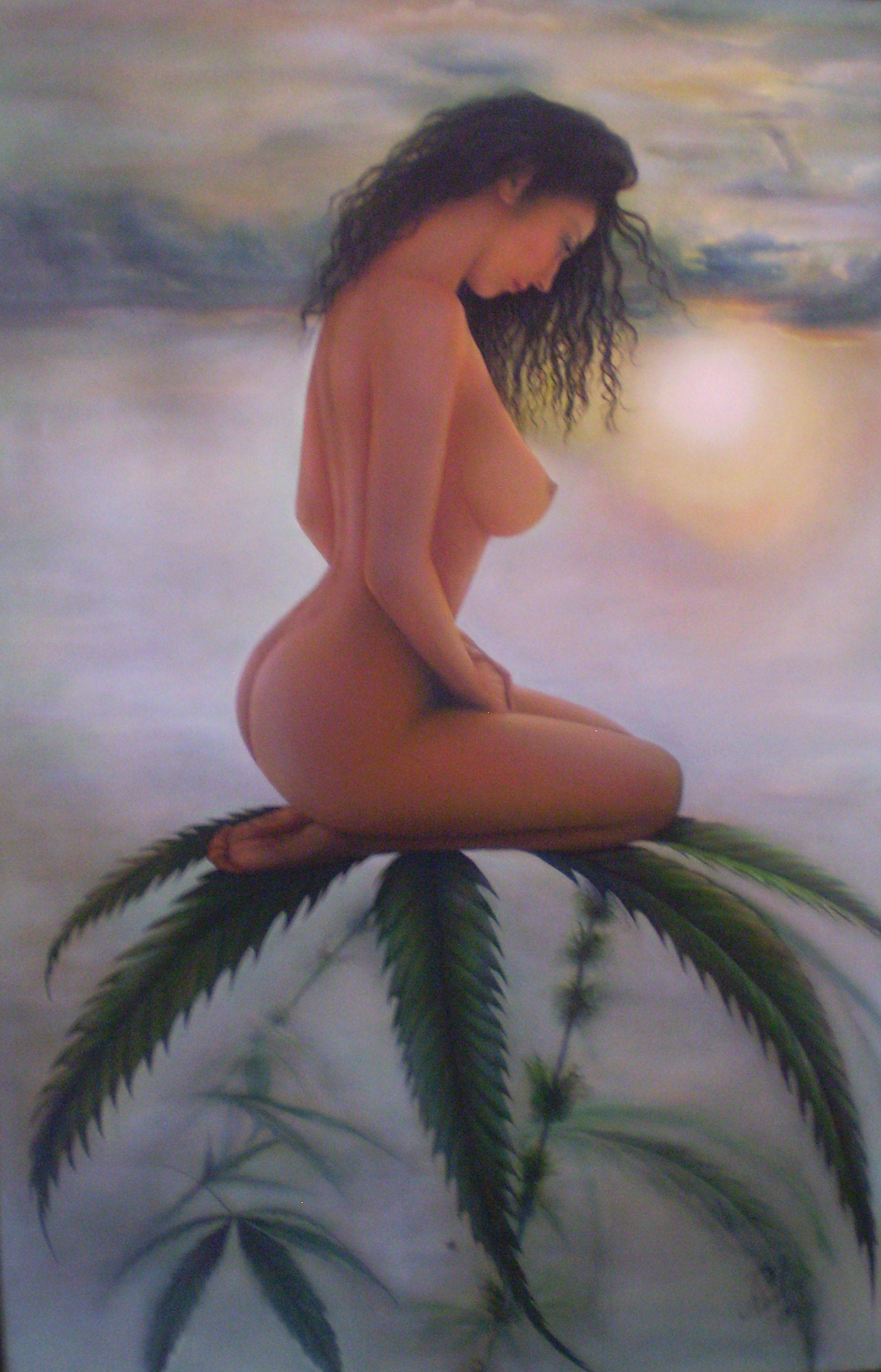 Marihuana desnuda. El Arte Hecho A Mano