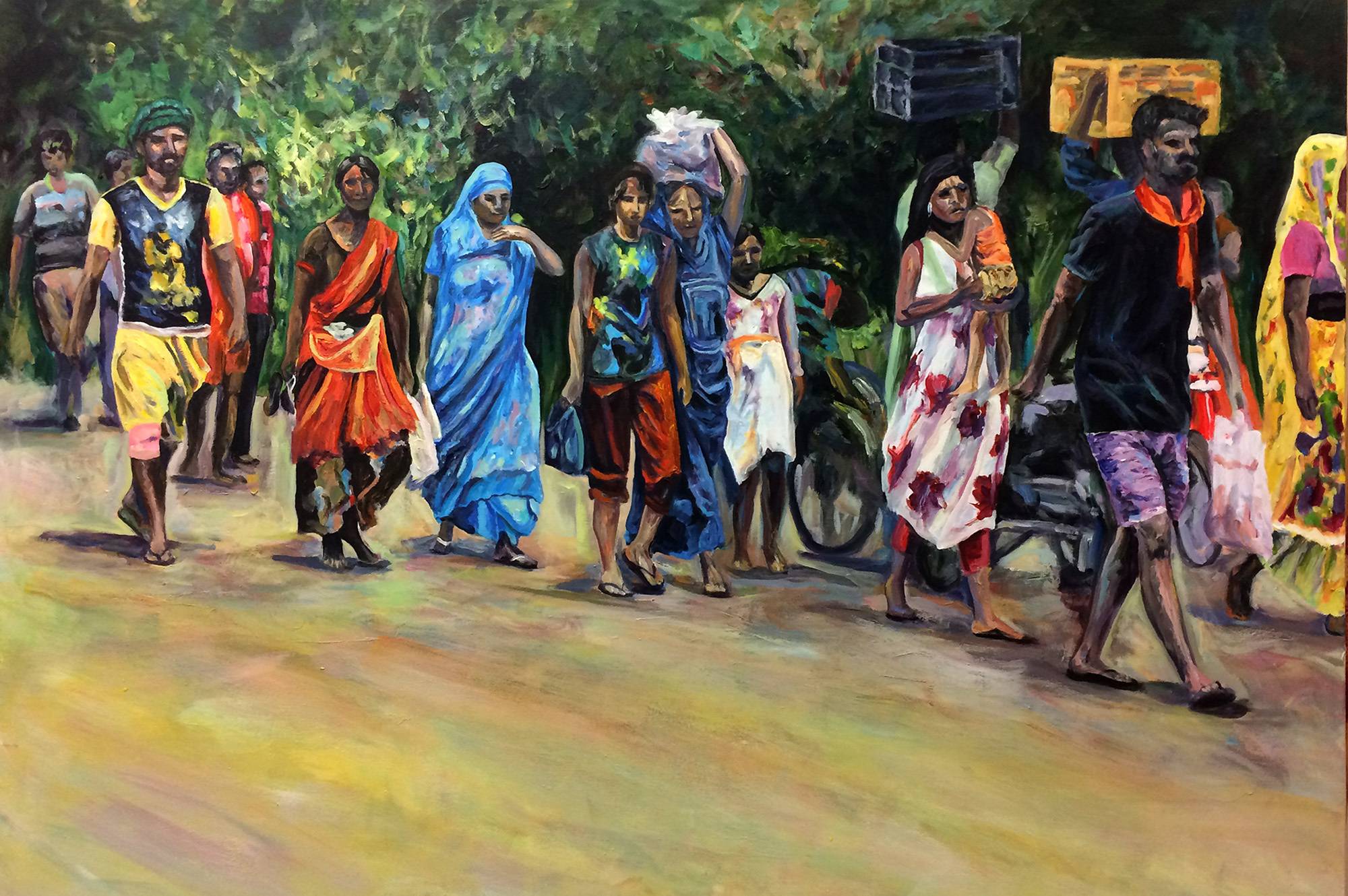 Colores de la India. Joana Martos