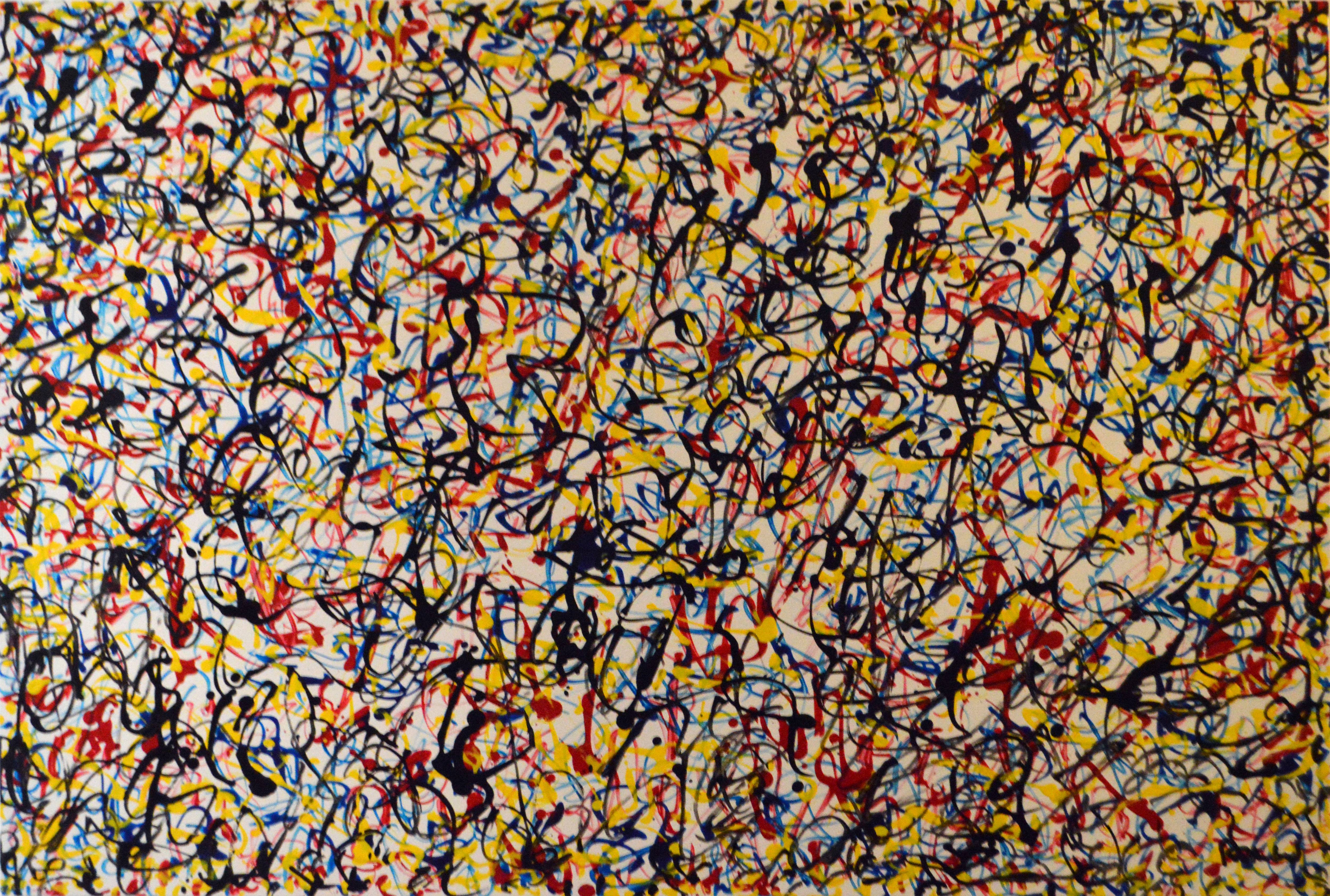 Contemporary visual abstract Act 2 Scene 1. Robert A Ireland Contemporary Artist