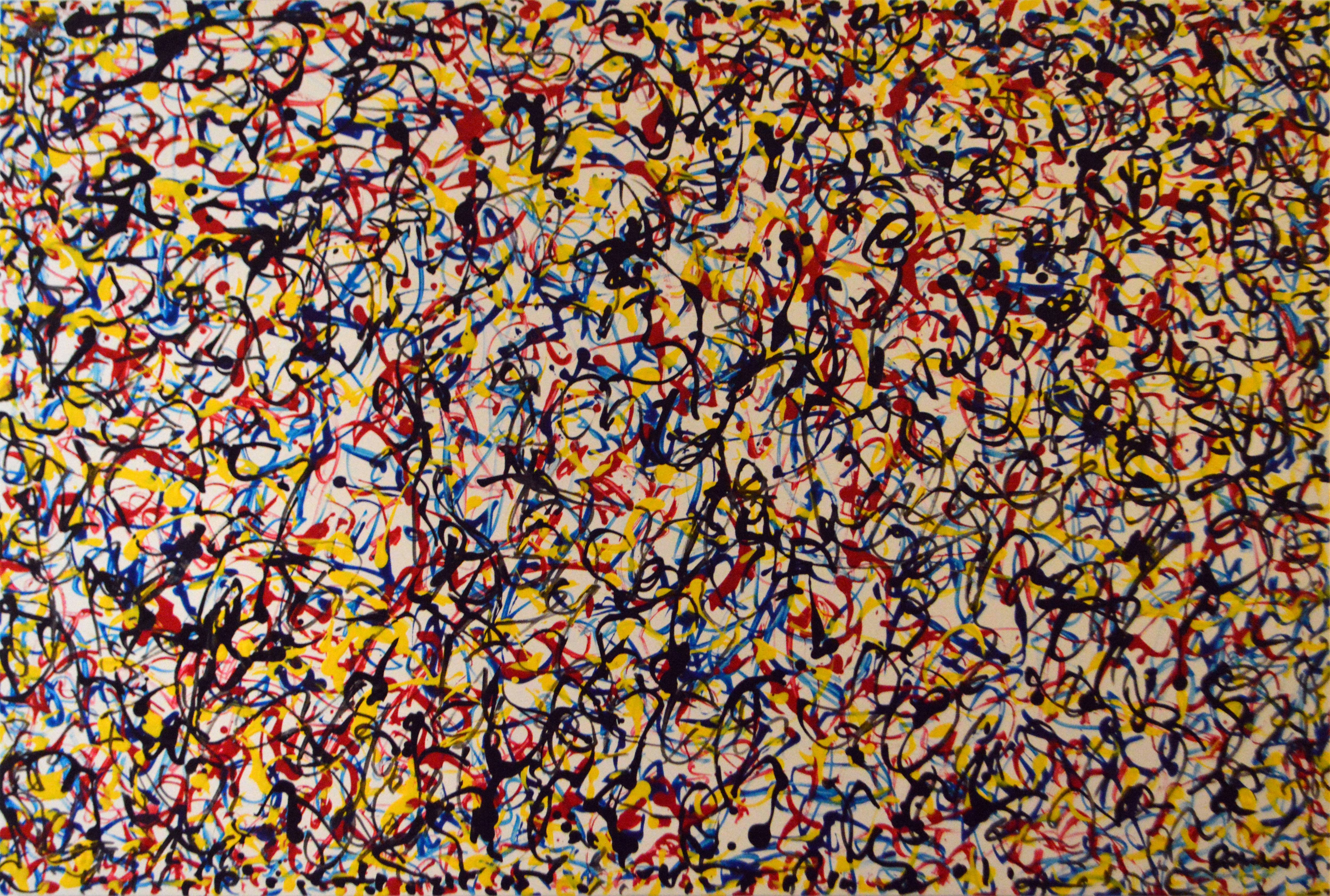 Contemporary visual abstract Act 2 Scene 2. Robert A Ireland Contemporary Artist