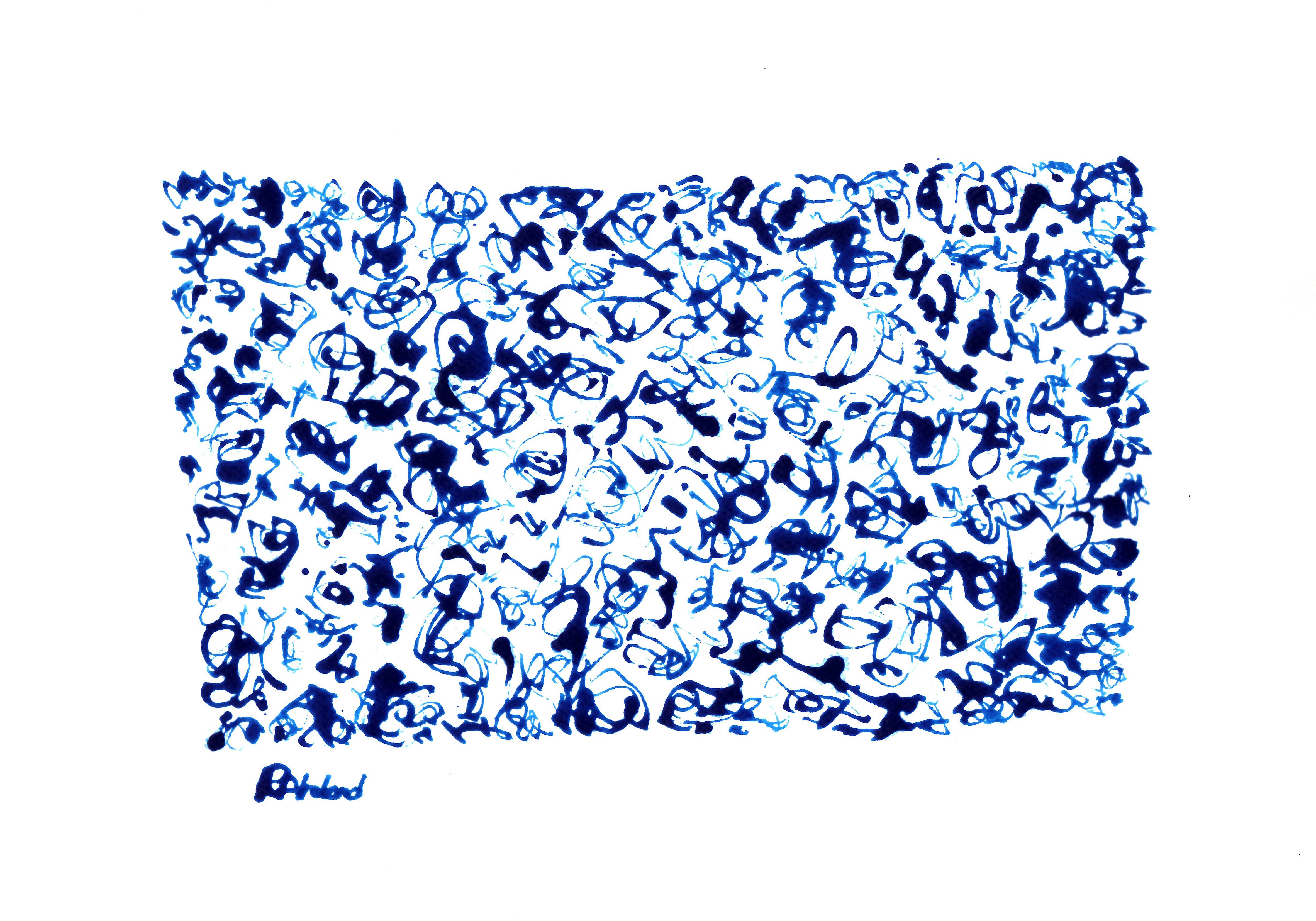 Contemporary abstract issue no1. Robert A Ireland Contemporary Artist