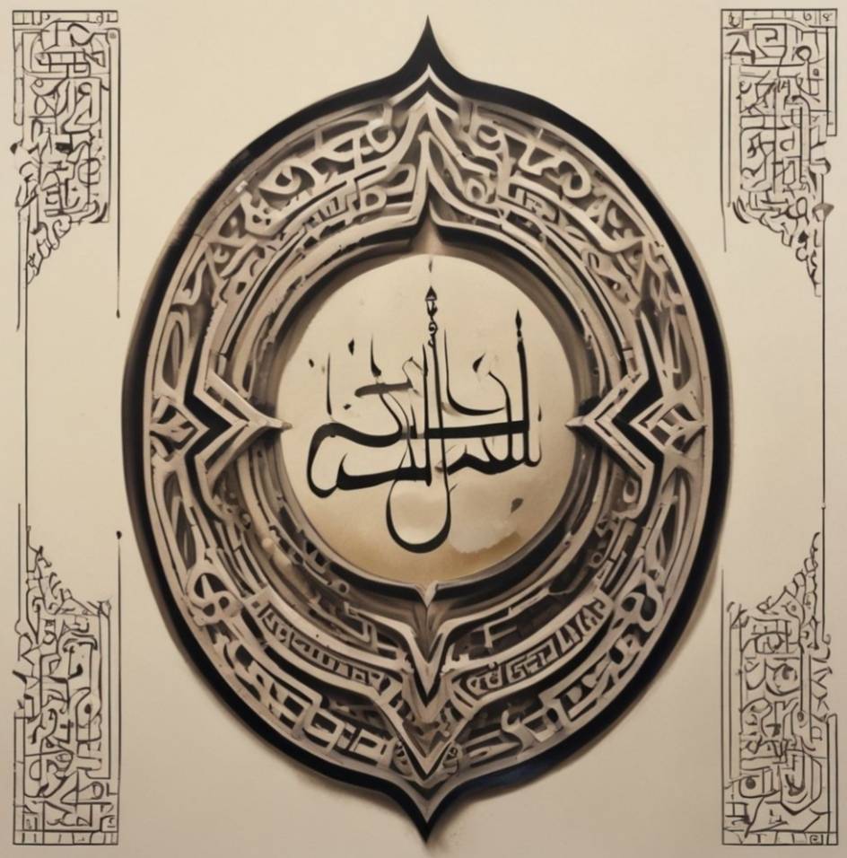 Modern calligraphy. Ayşegül