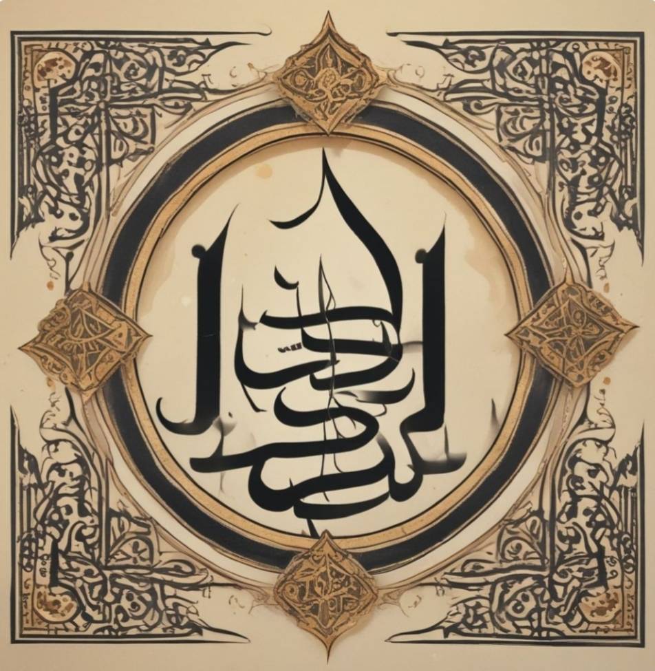 Calligraphy paintings. Ayşegül