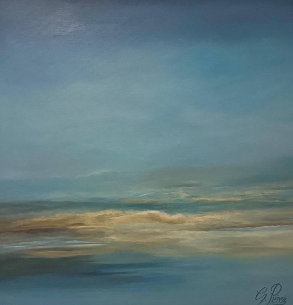En las nubes. Carmen Perez
