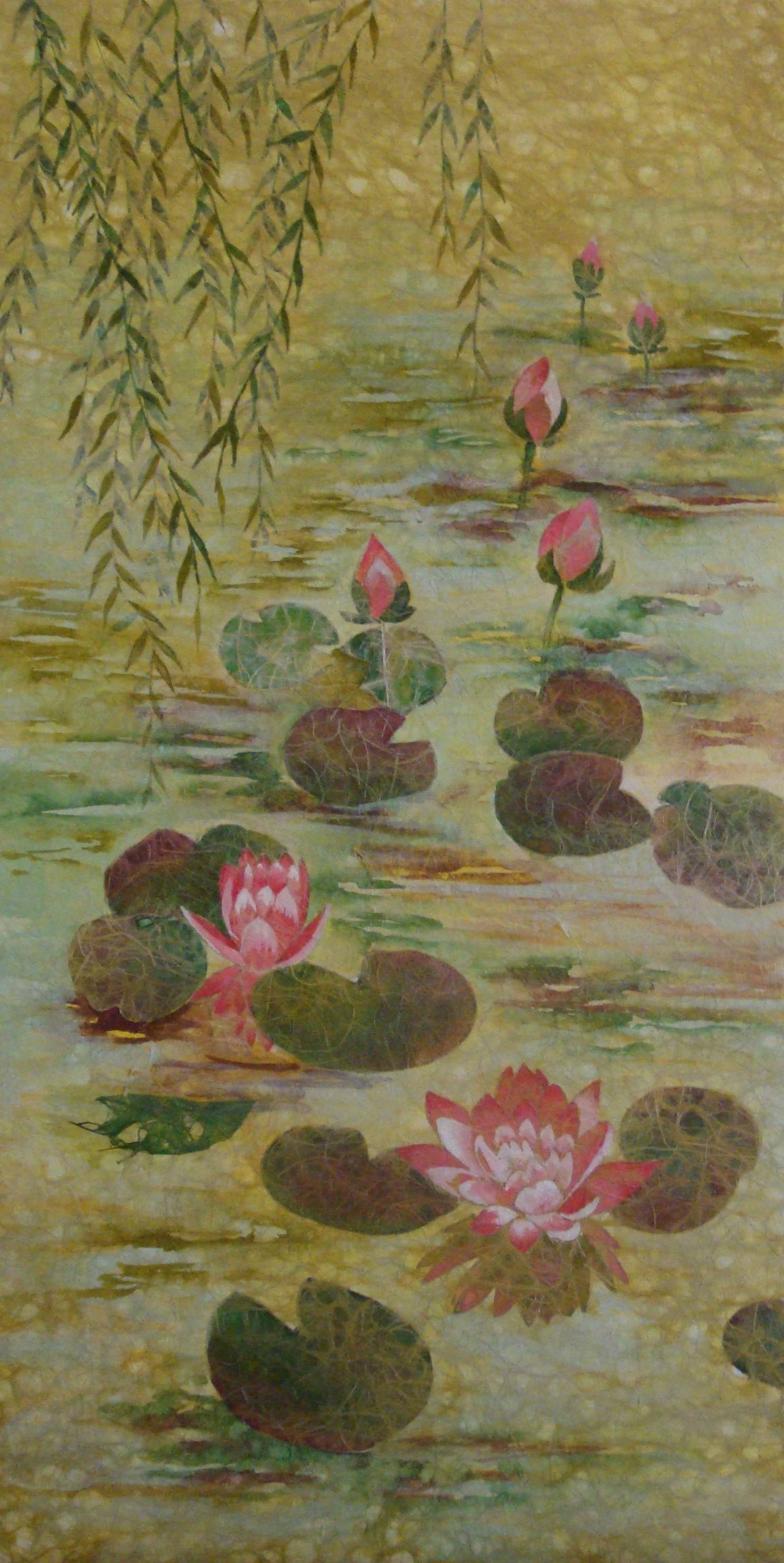 Fleurs de lotus. Véronique Laval Véronique Laval
