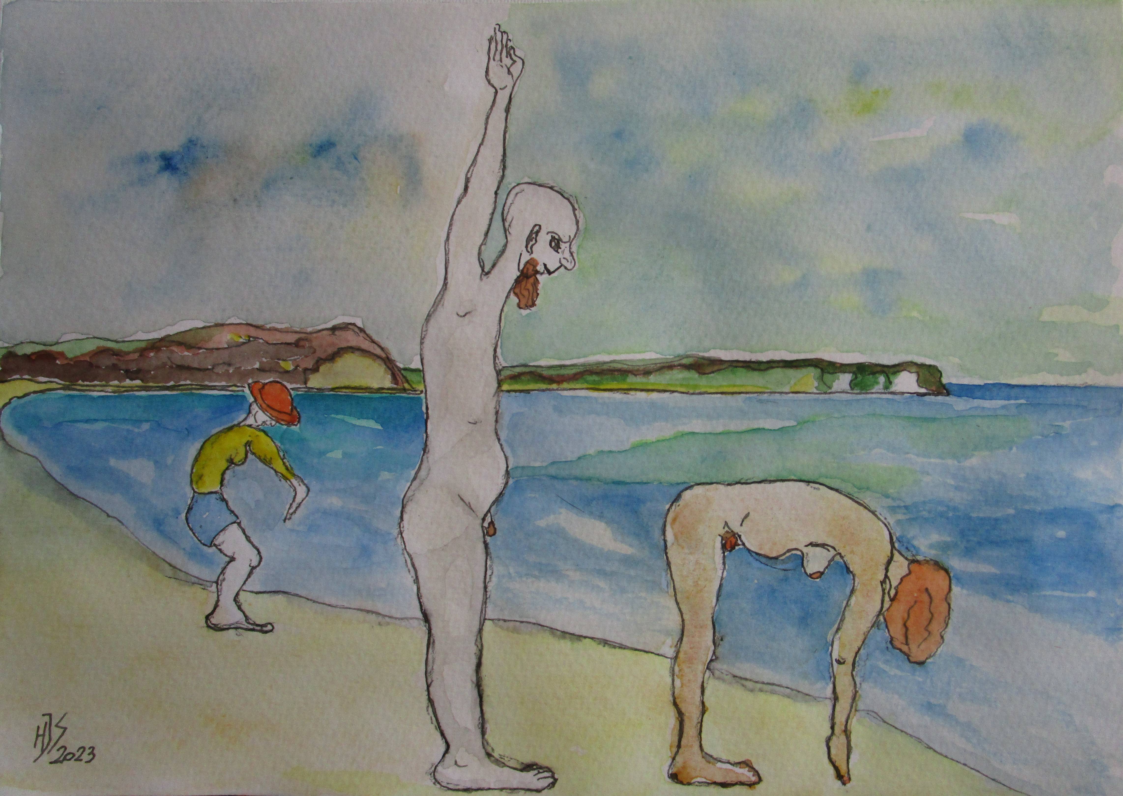 Pilates am Nordstrand. Hans-Joachim Salchow
