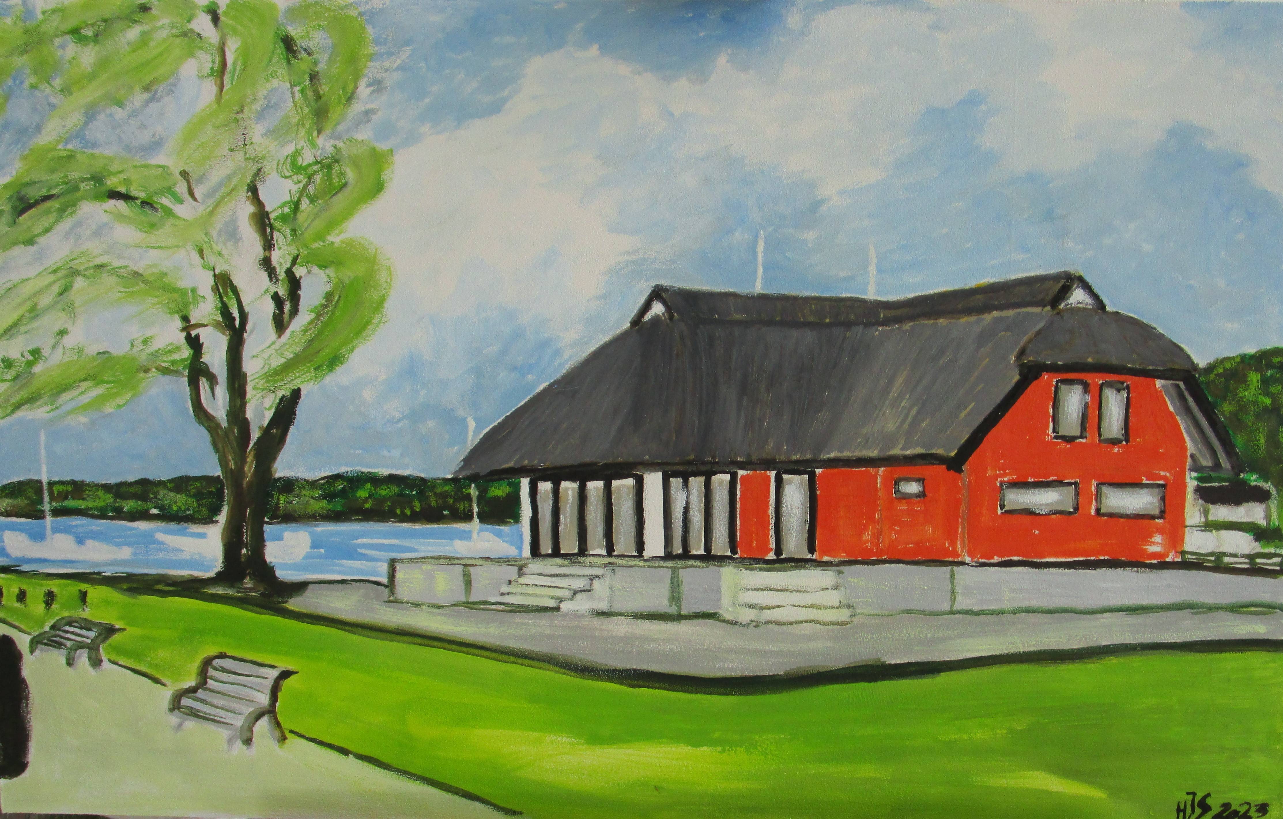 Am Hafen Sellin. Hans-Joachim Salchow