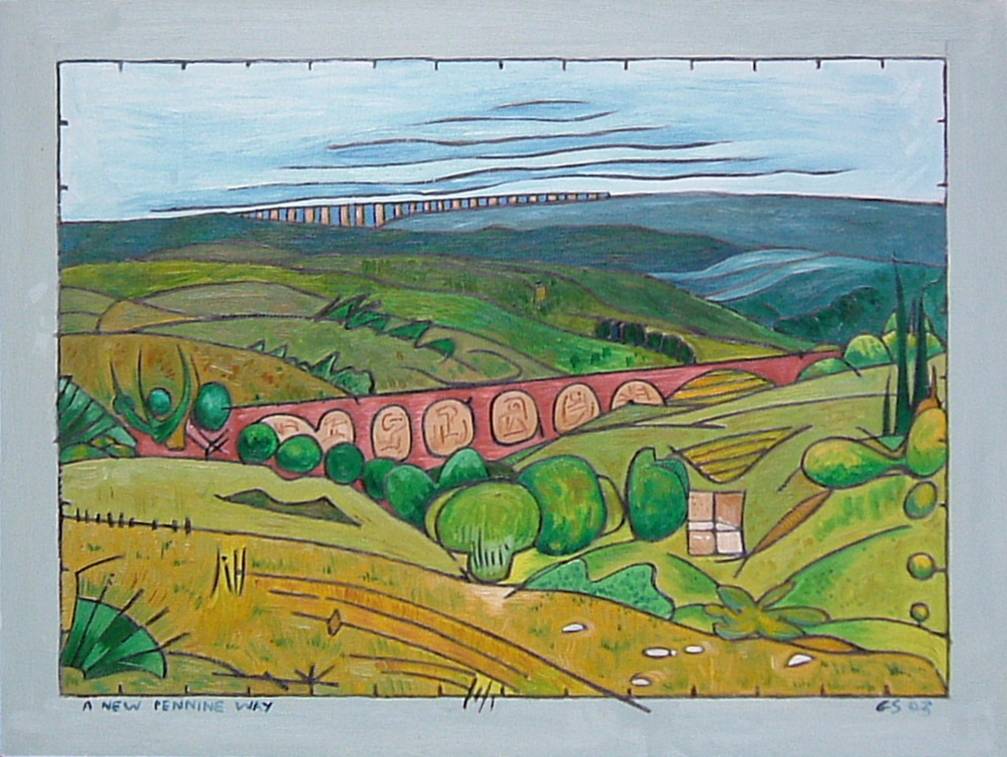 A New Pennine Way. Gerald Shepherd