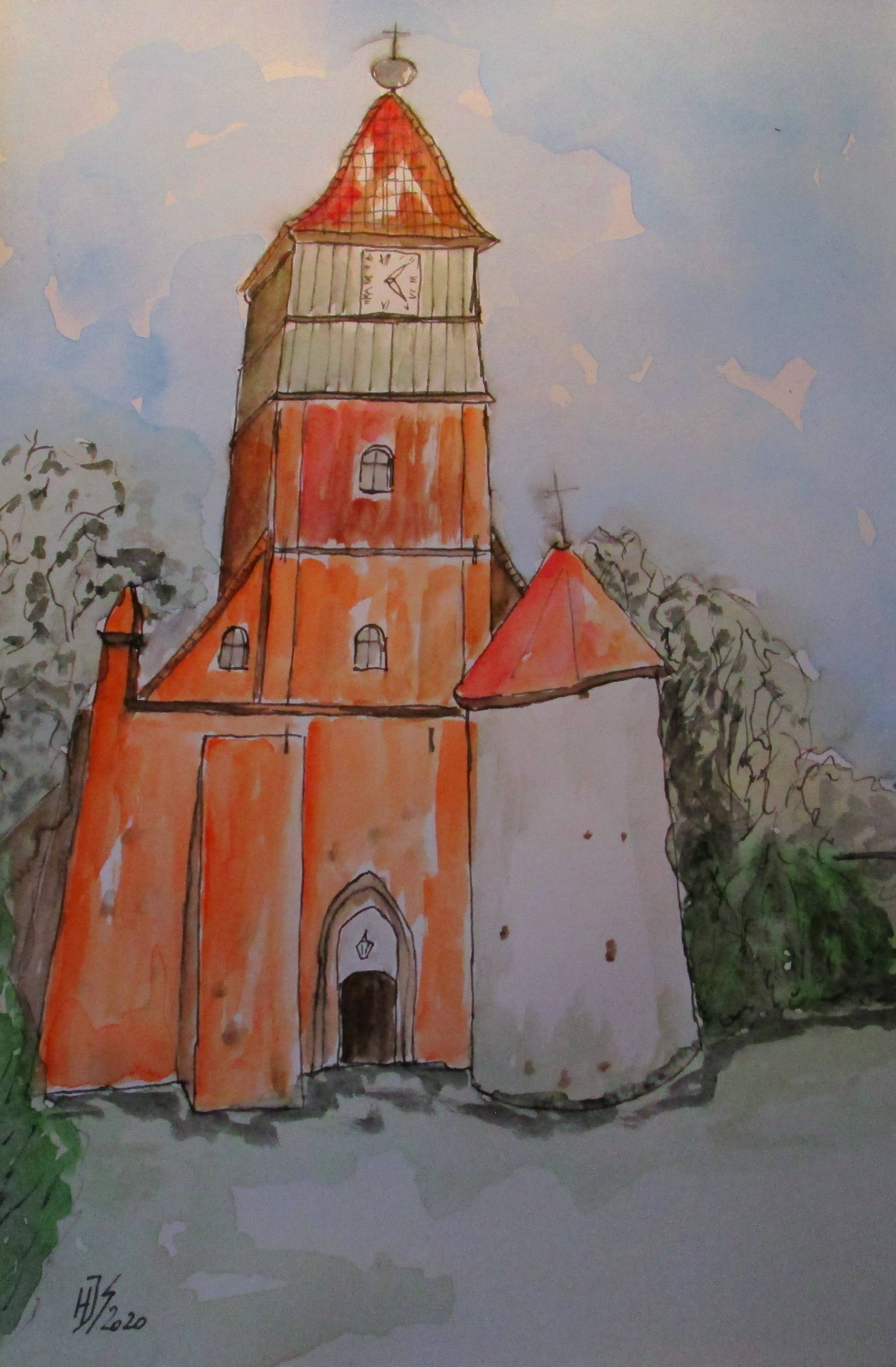 Kirche Middelhagen. Hans-Joachim Salchow