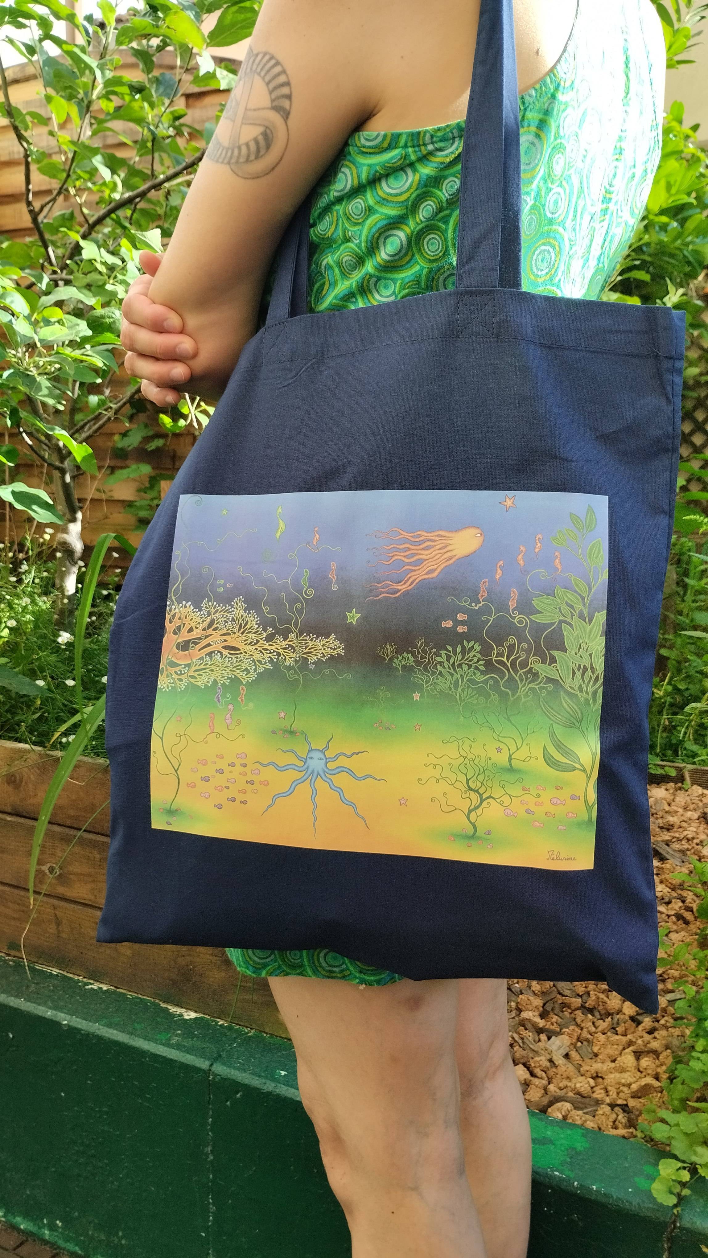 Tote bag / sac fourre-tout Luimë. 