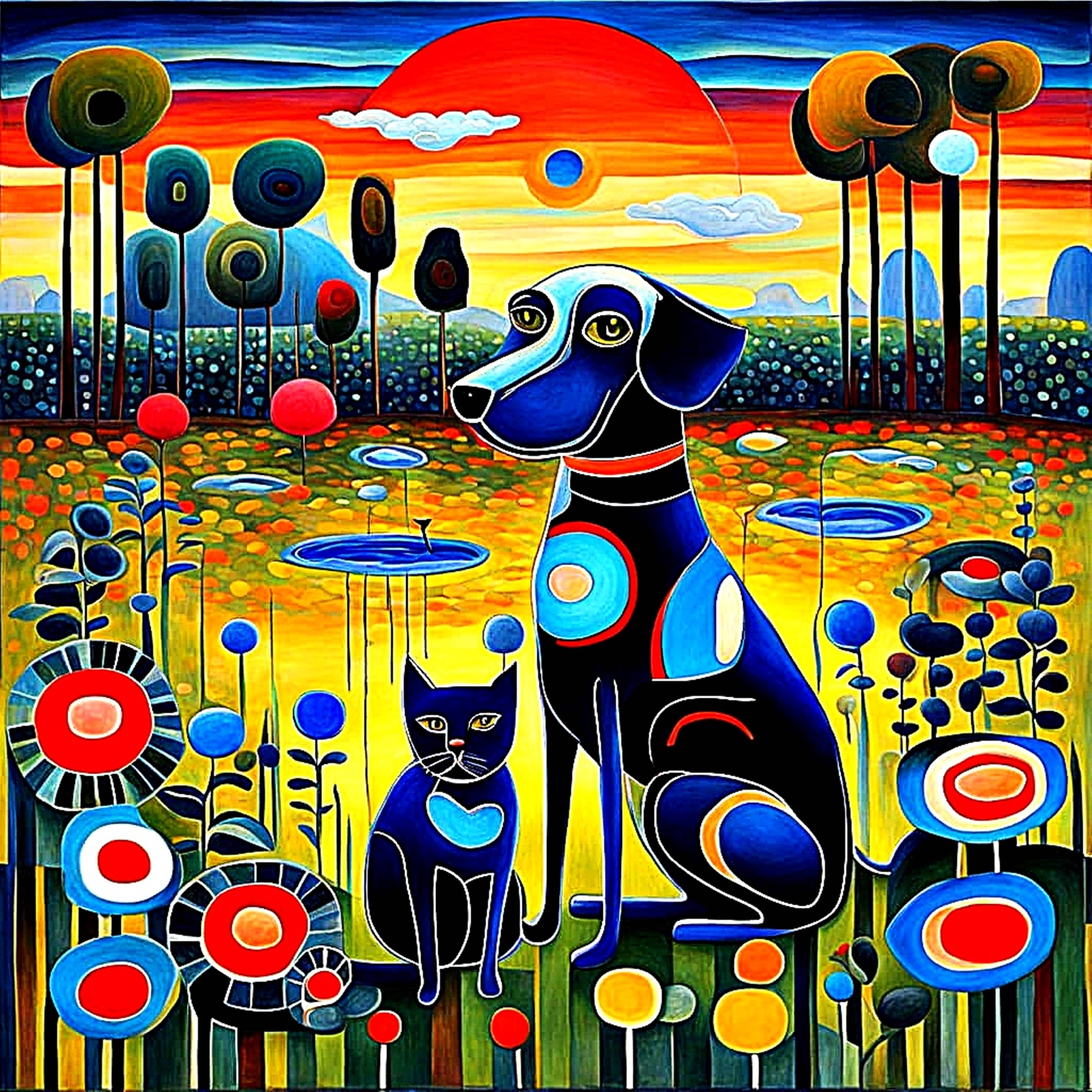 Dog and Cat 1. 
